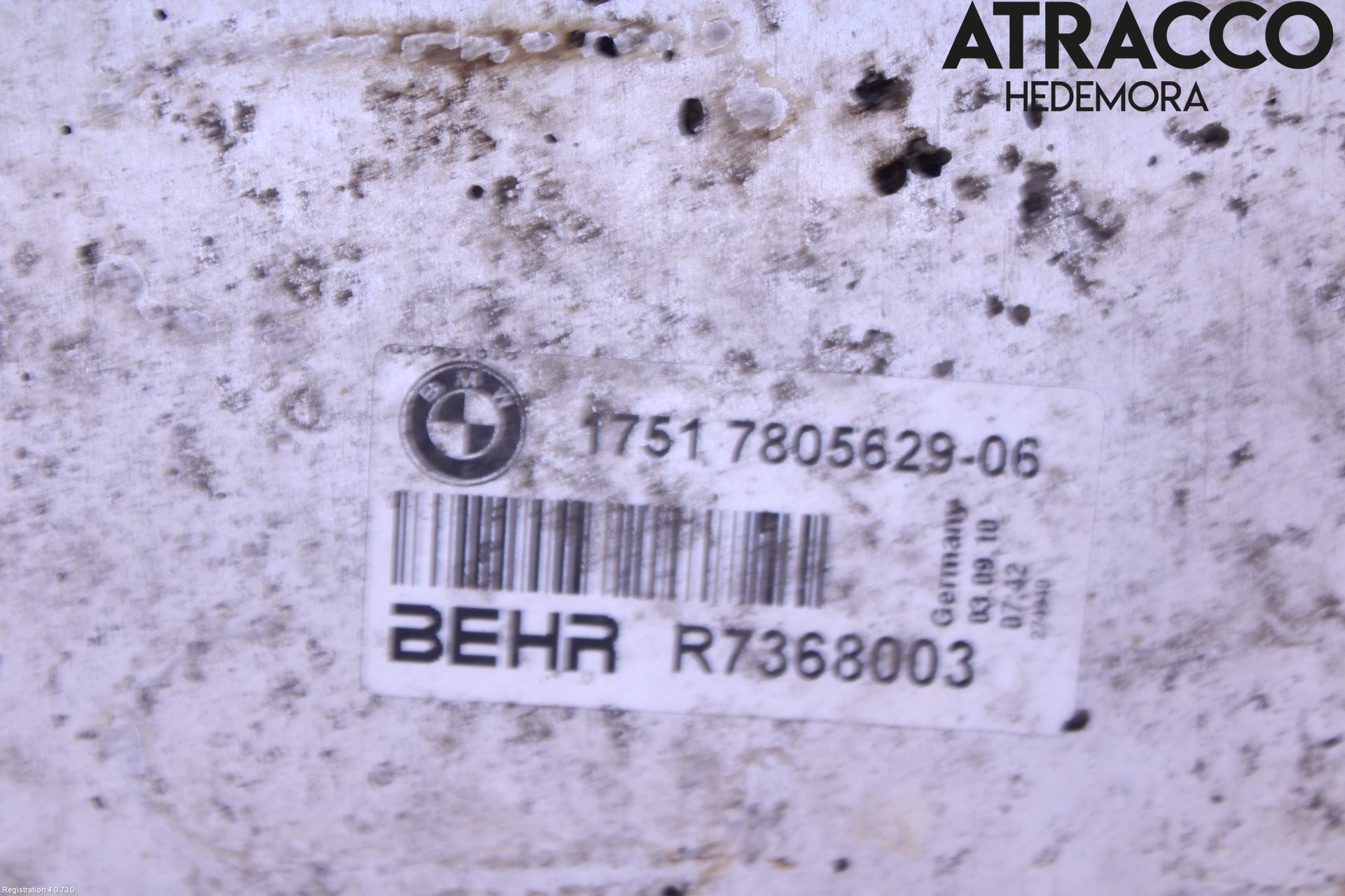 BMW 5 F10/F11/F18 09-17 Intercooler Radiator