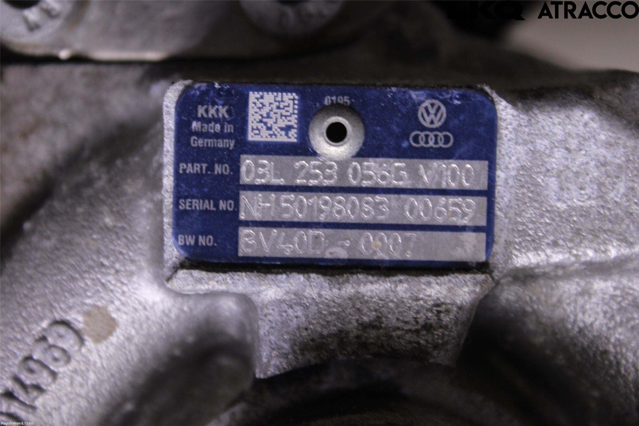 Seat ALHAMBRA 11- Turboaggregat
