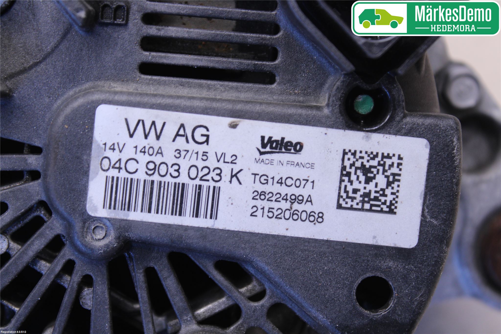 Volkswagen VW GOLF / E-GOLF VII 13-20 Dynamo