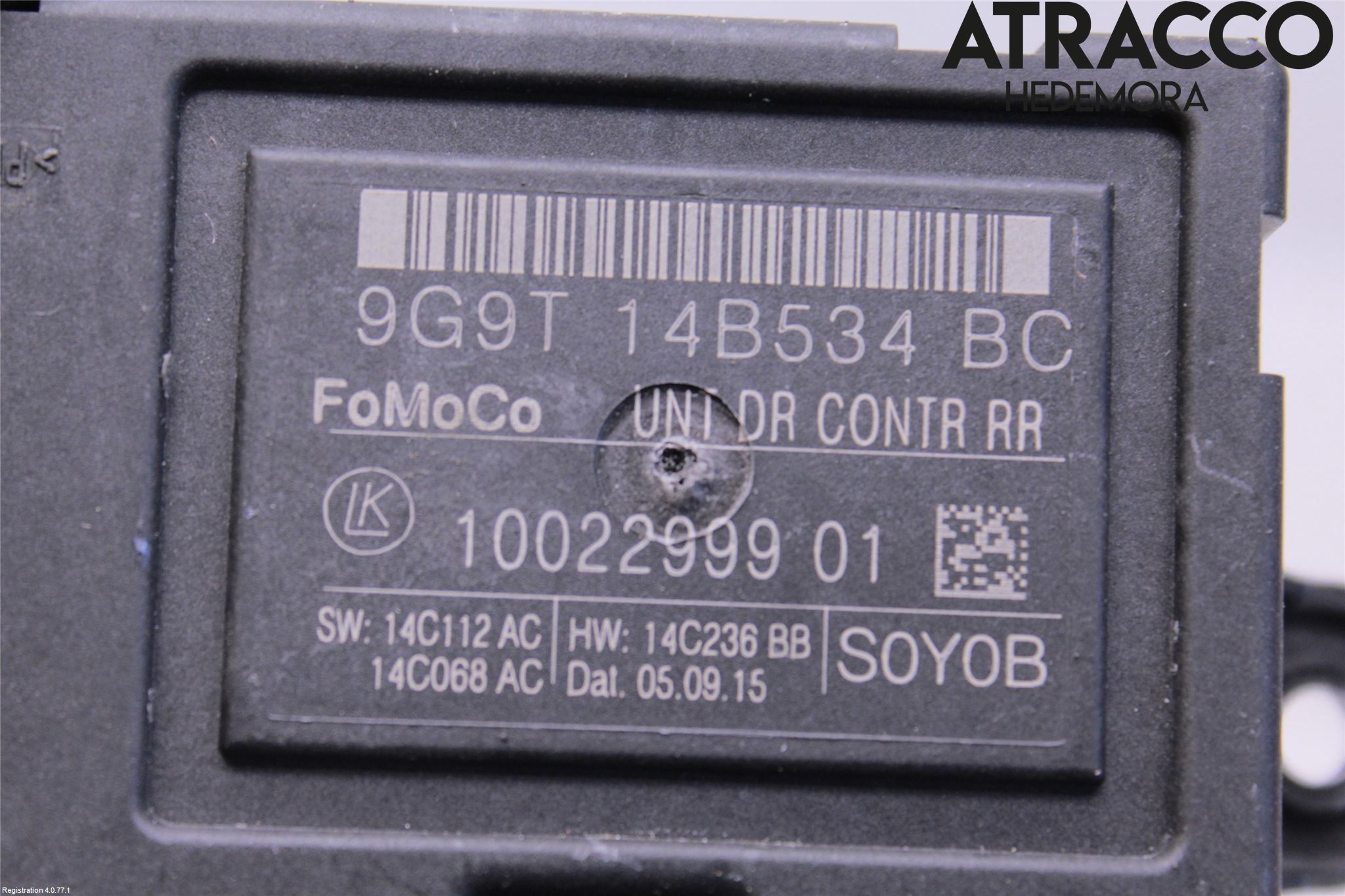 Volvo V70 14-16 Styreenhet Dør