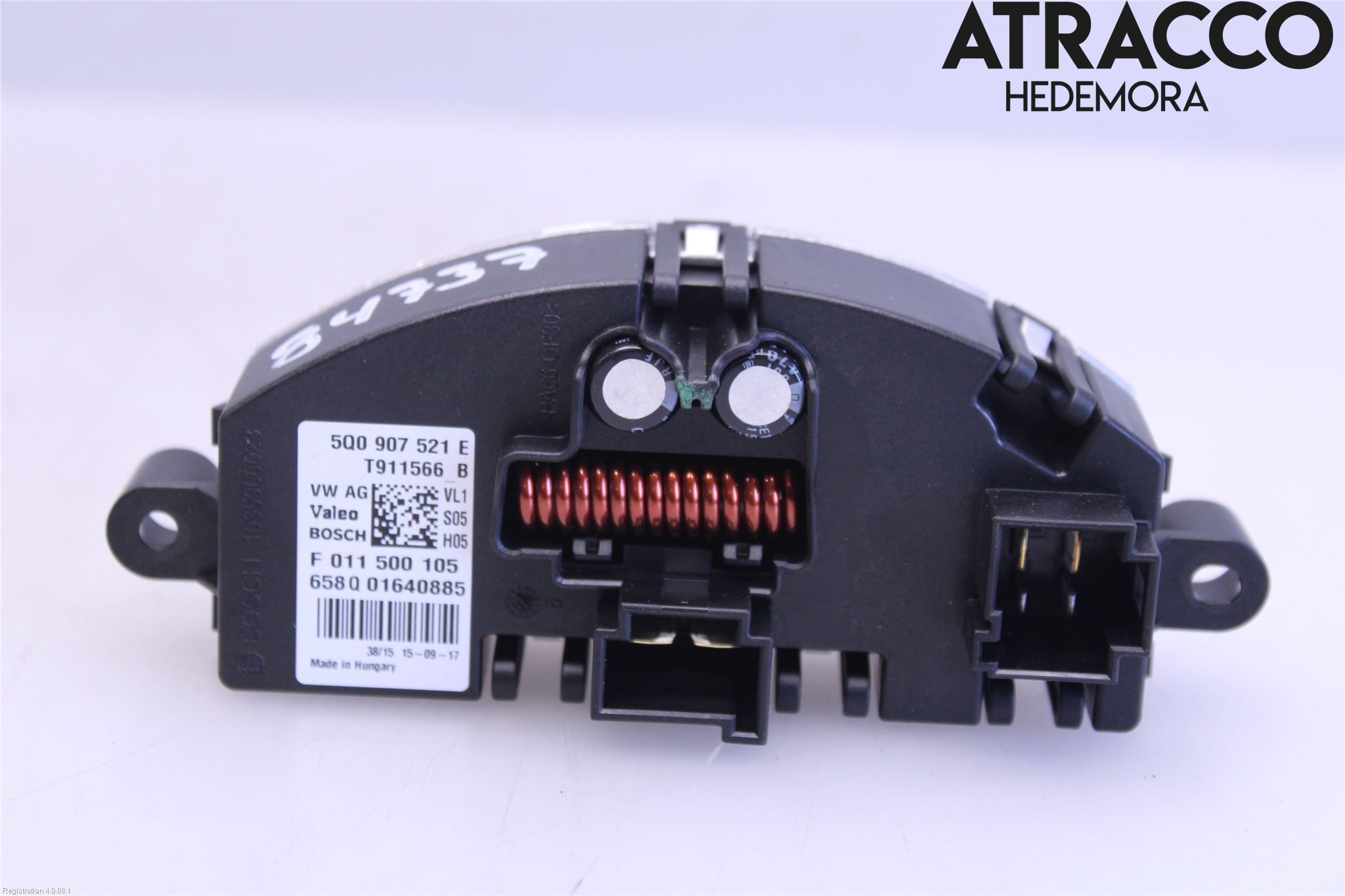 Volkswagen VW GOLF / E-GOLF VII 13-20 Varmeapparat Viftemotstand