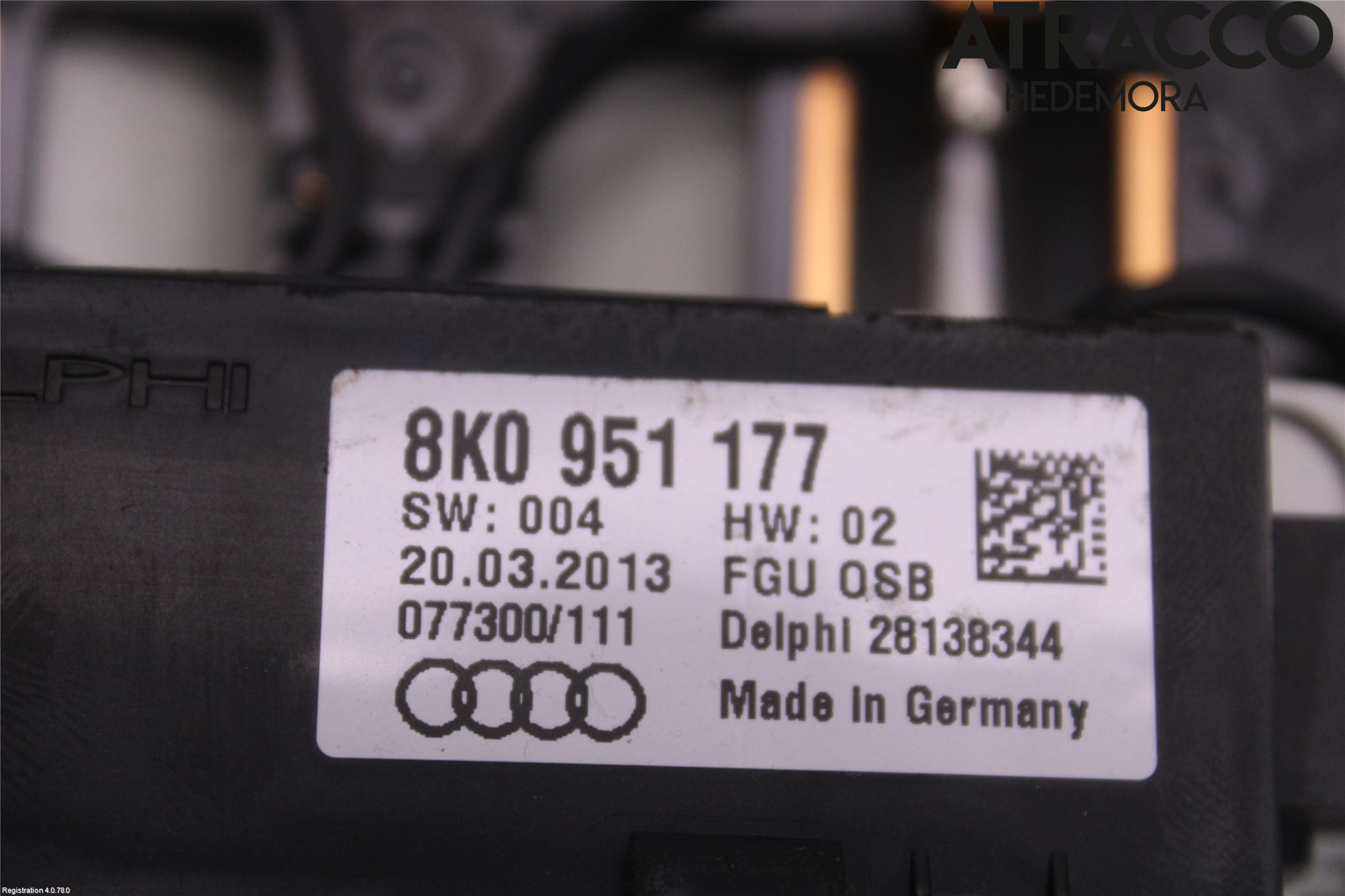 Audi Q5 09-16 Innr Taklys