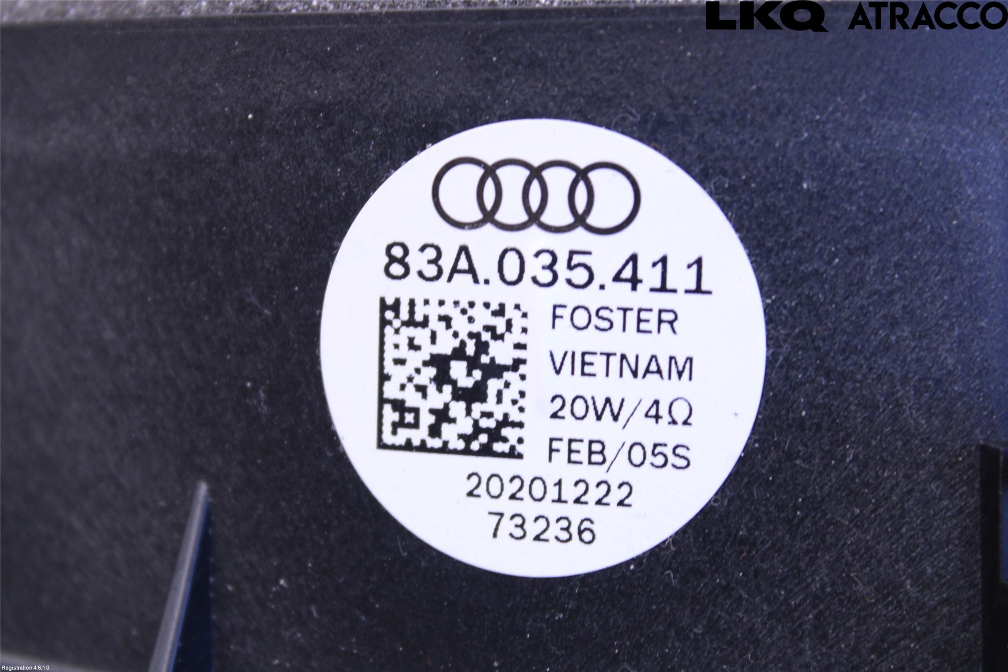 Audi Q3 F3 19- Innr Høyttaler