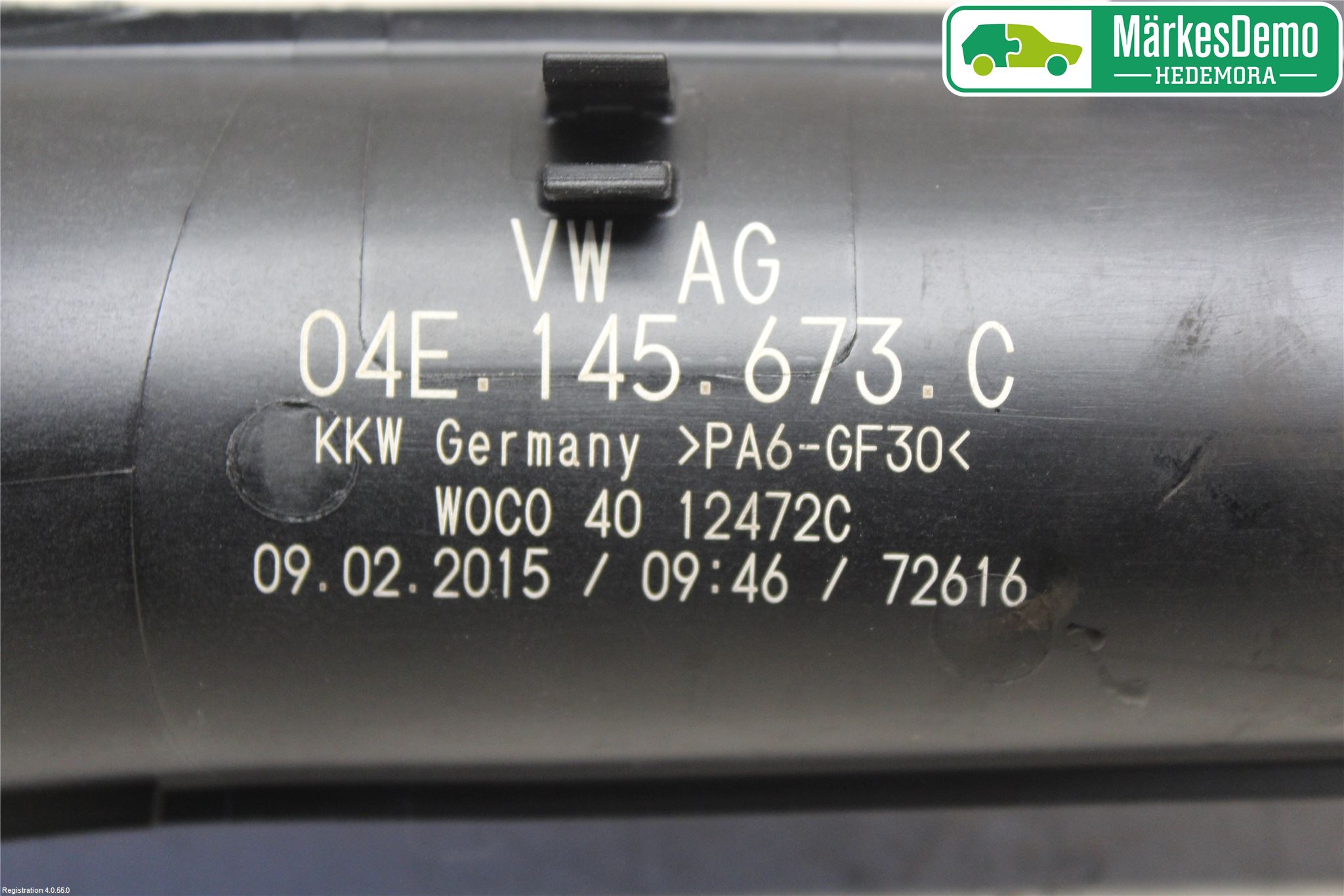 Audi A1/S1 11-18 Intercooler Rør-Slange