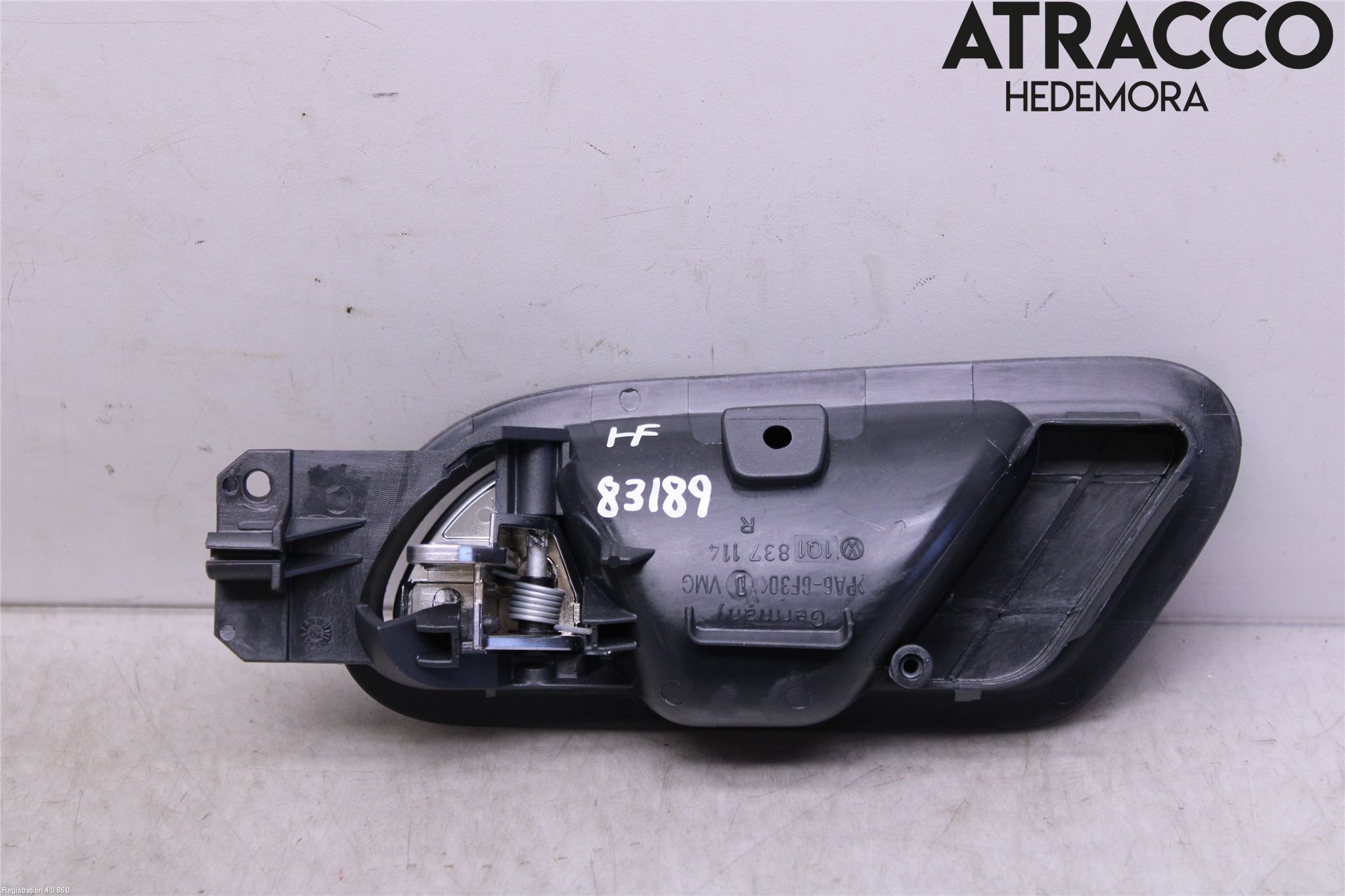 Volkswagen VW SCIROCCO 09-17 Innr Dørhandtak H Indre