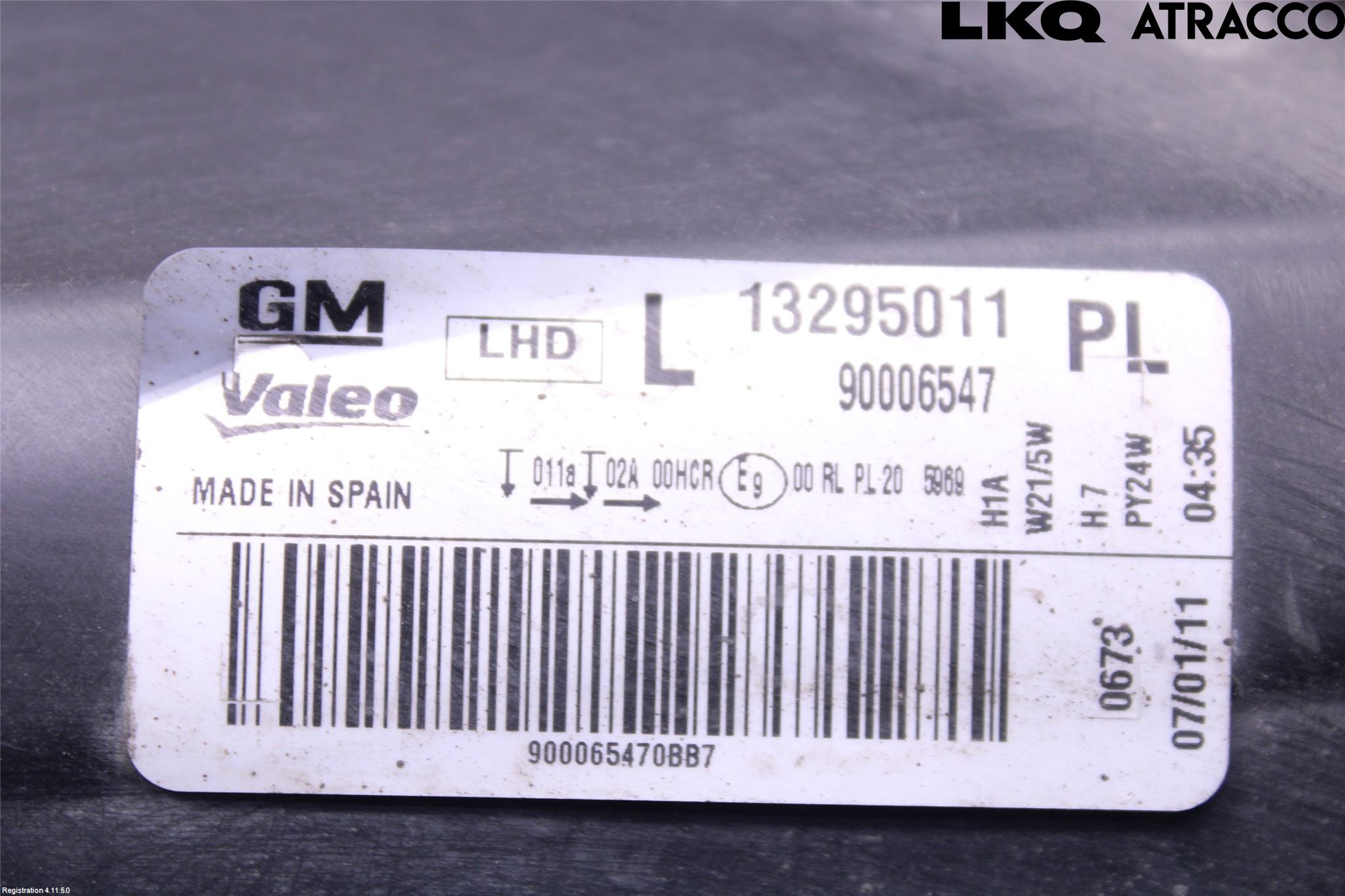 Opel ASTRA J 10-15 Frontlykt Venstre