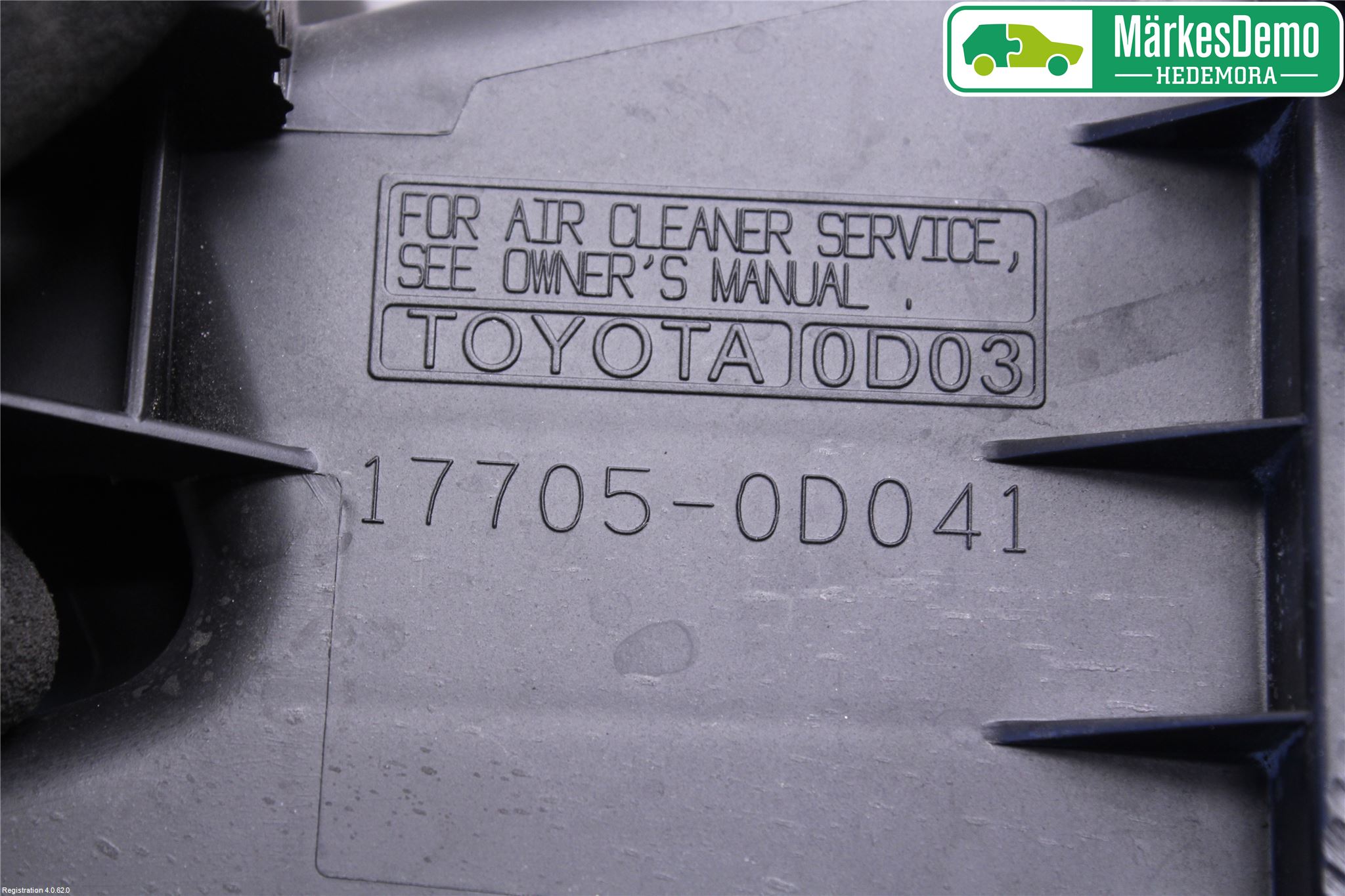 Toyota AVENSIS 07-08 Luftfilter Boks