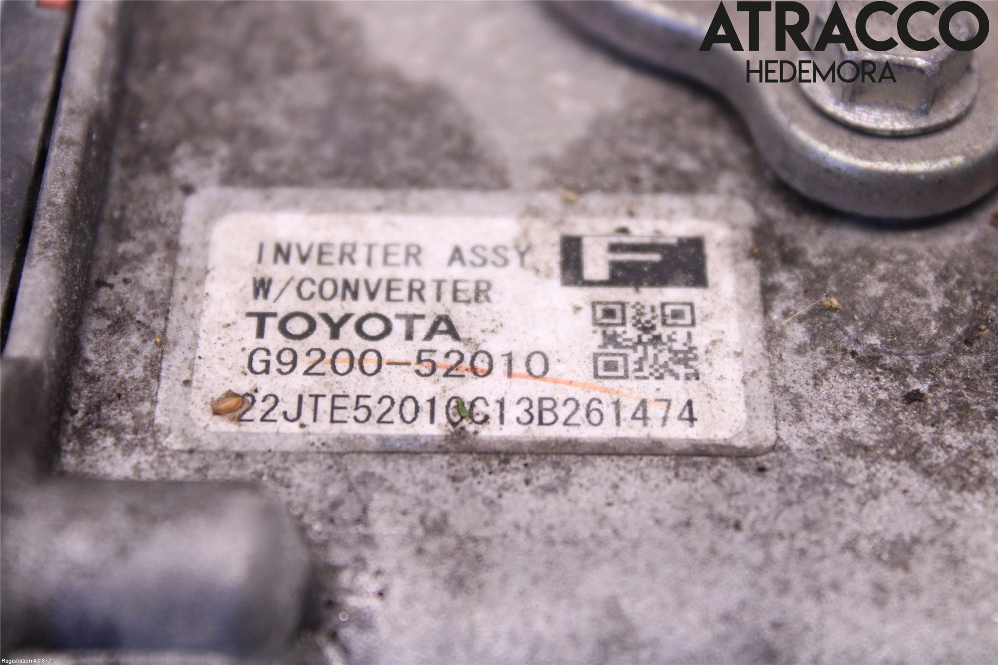 Toyota YARIS XP130 12-14 Hybridconverter