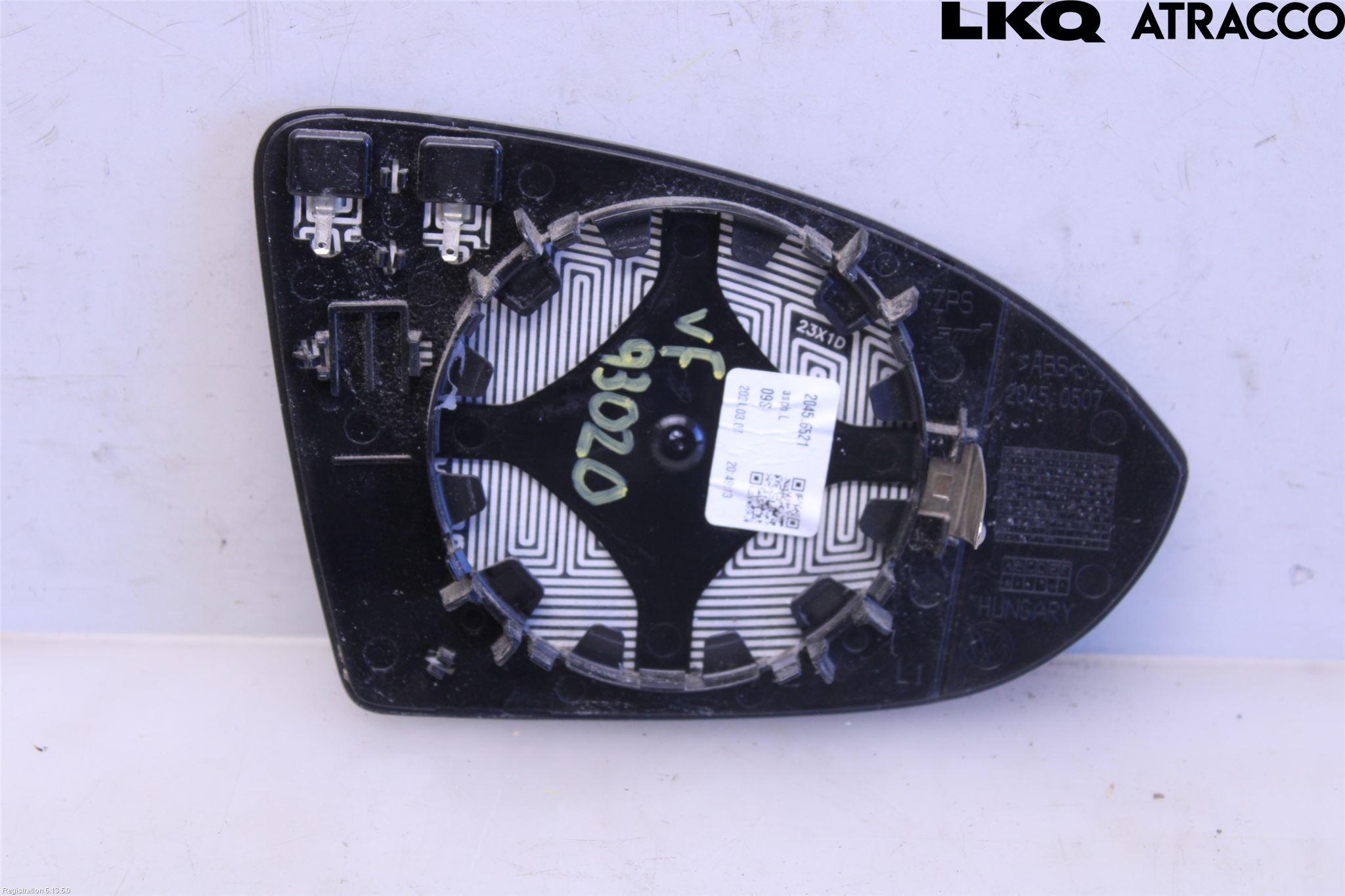 Volkswagen VW GOLF / E-GOLF VII 13-20 Speil Glass V
