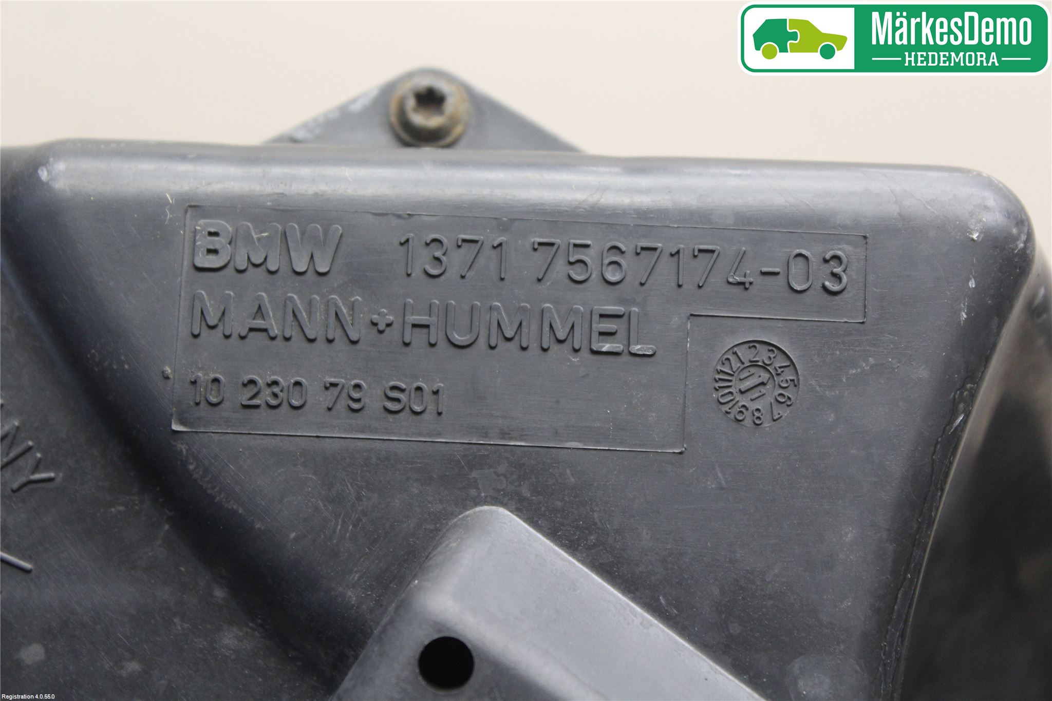 BMW 3 E90/91 SED/TOU 05-12 Luftfilter Boks