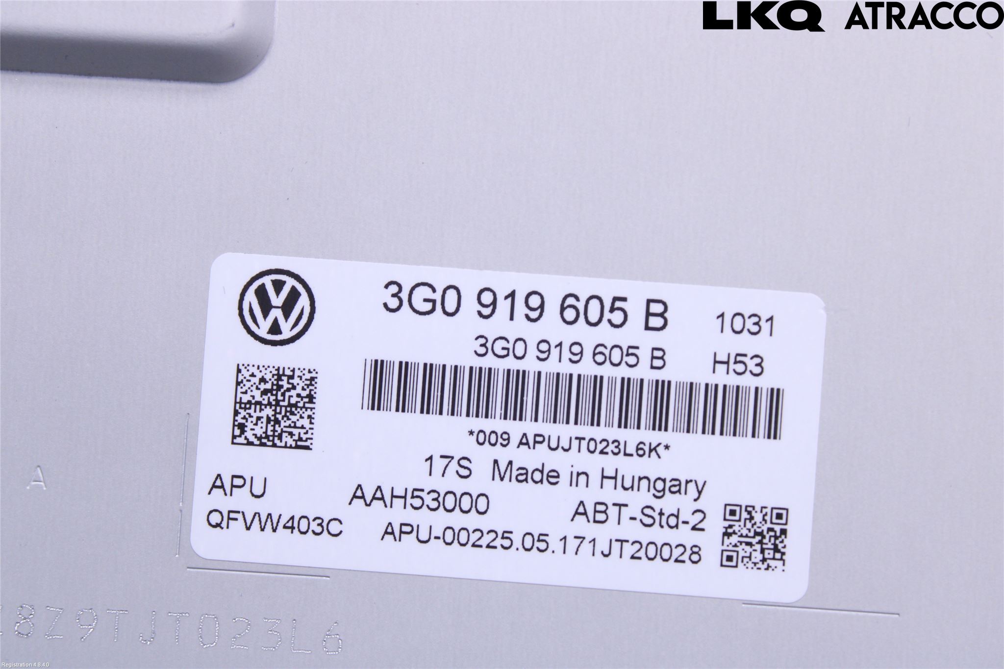 Volkswagen VW GOLF SPORTSVAN 15-20 Stereo Radio Med Cd