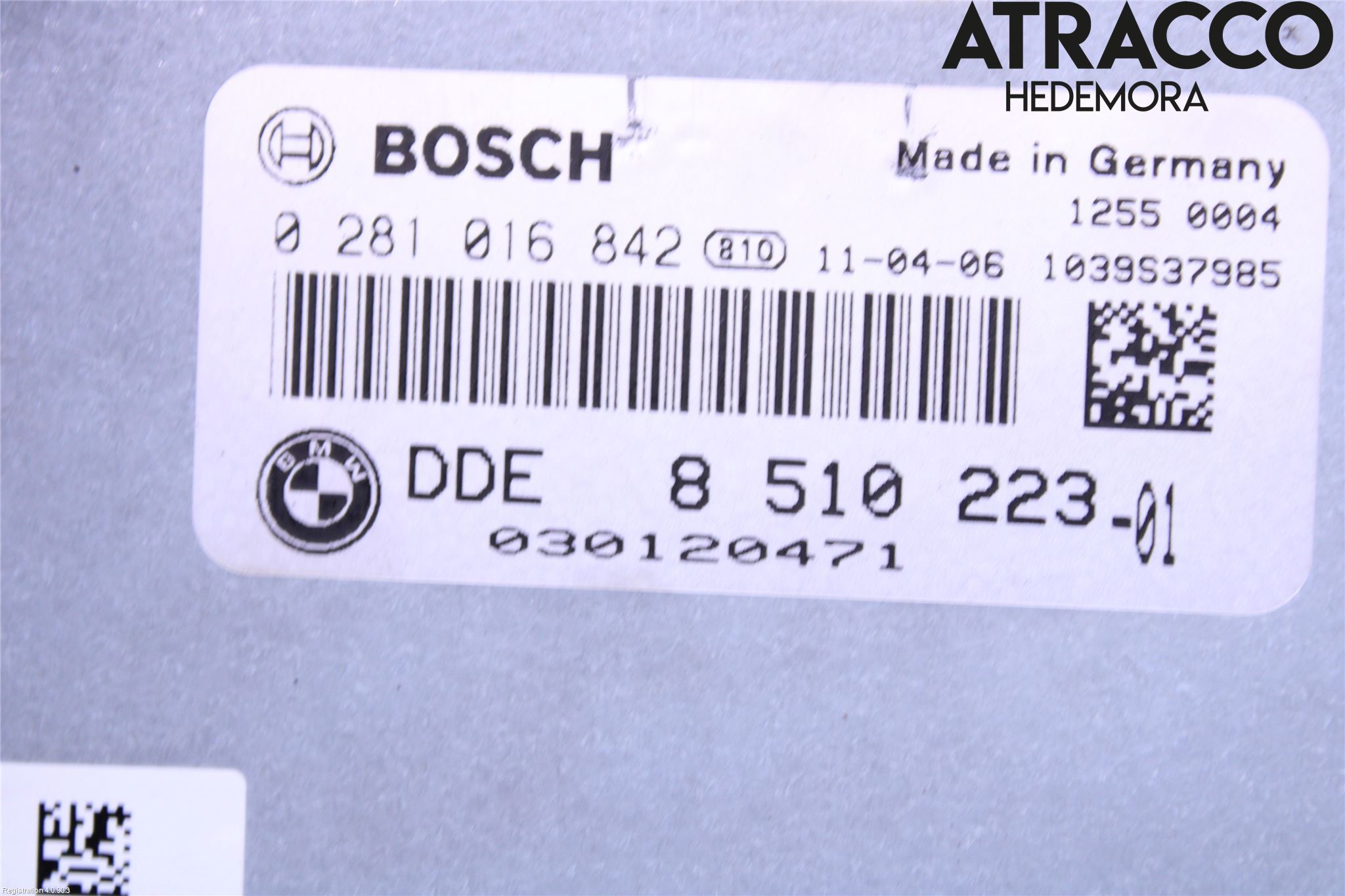 BMW 3 E90/91 SED/TOU 05-12 Styreenhet Dieselpumpe