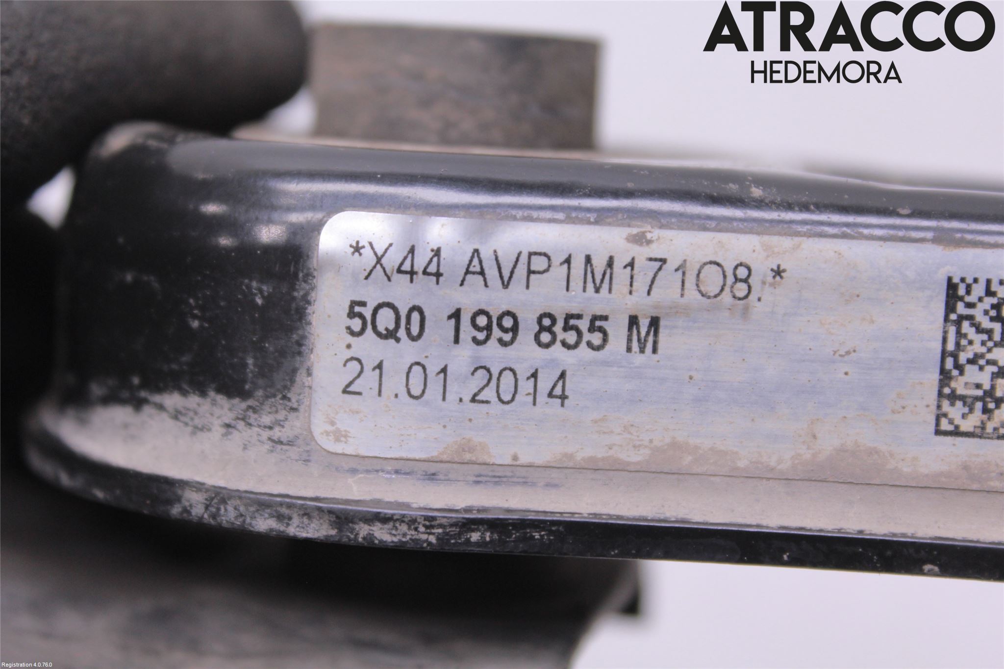 Volkswagen VW GOLF / E-GOLF VII 13-20 Gearkasse Feste Stål-Alu