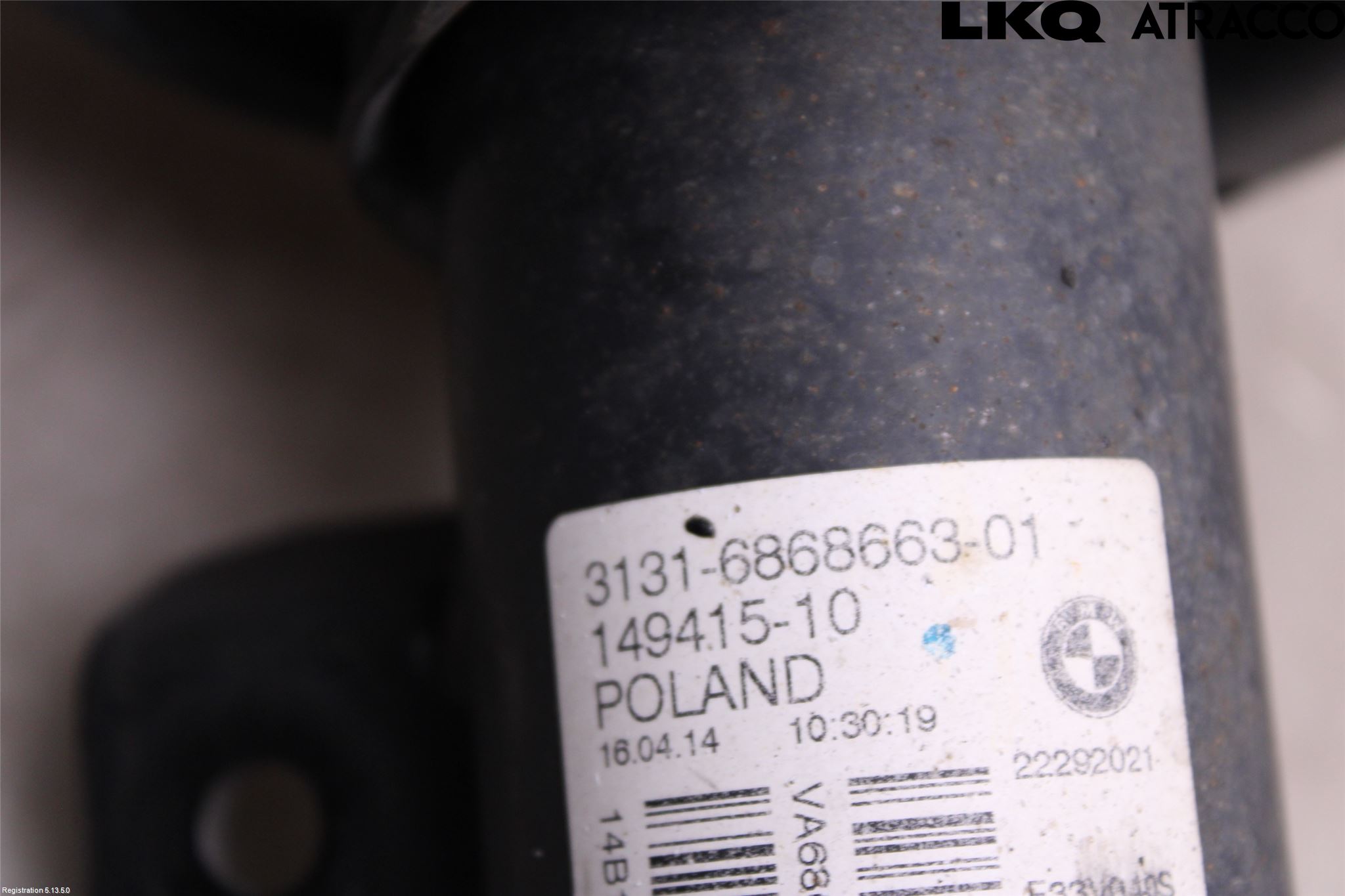 BMW 4 F32/F33/F82/F83 13-20 Fjærbein Foran Høyre