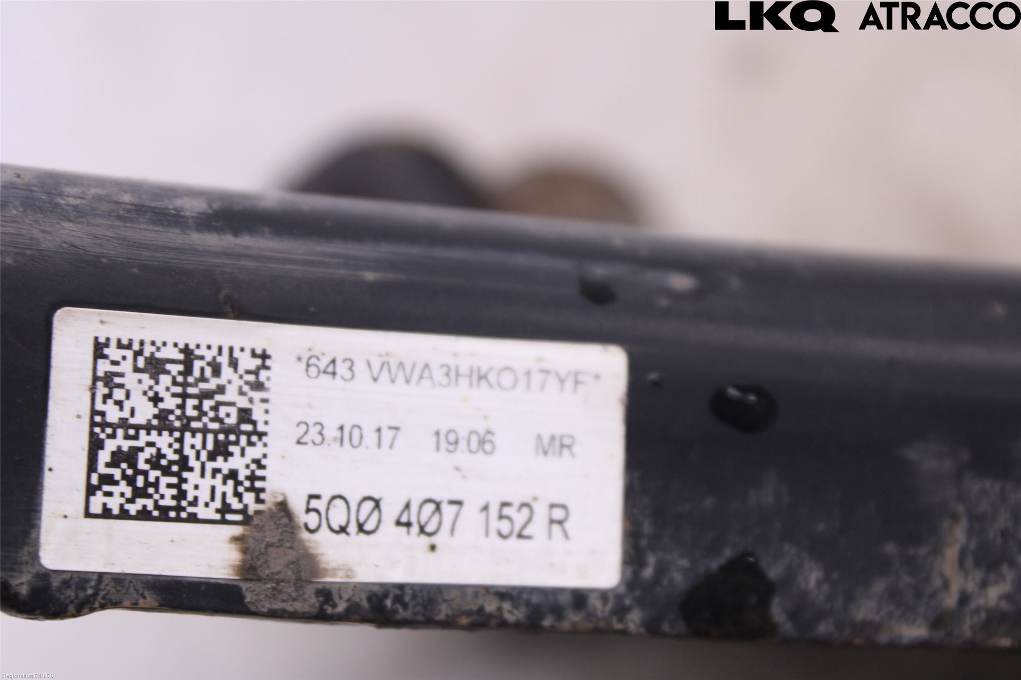 Volkswagen VW GOLF / E-GOLF VII 13-20 Bærearm Foran Høyre Nedre