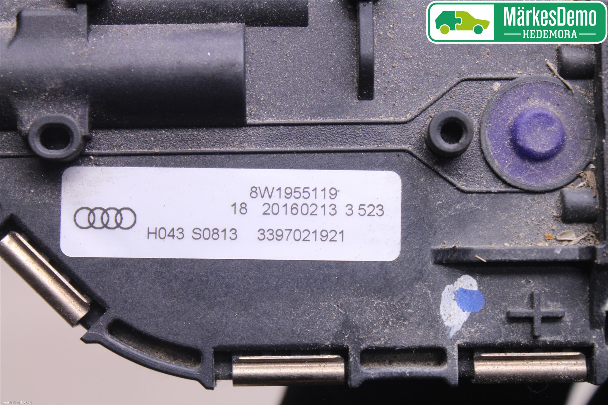 Audi A4/S4 B9 16-19 Viskermotor Frontrute