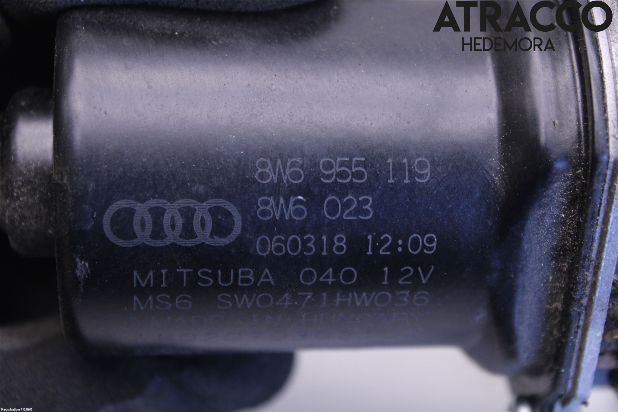 Audi A5 17- Viskermotor Frontrute