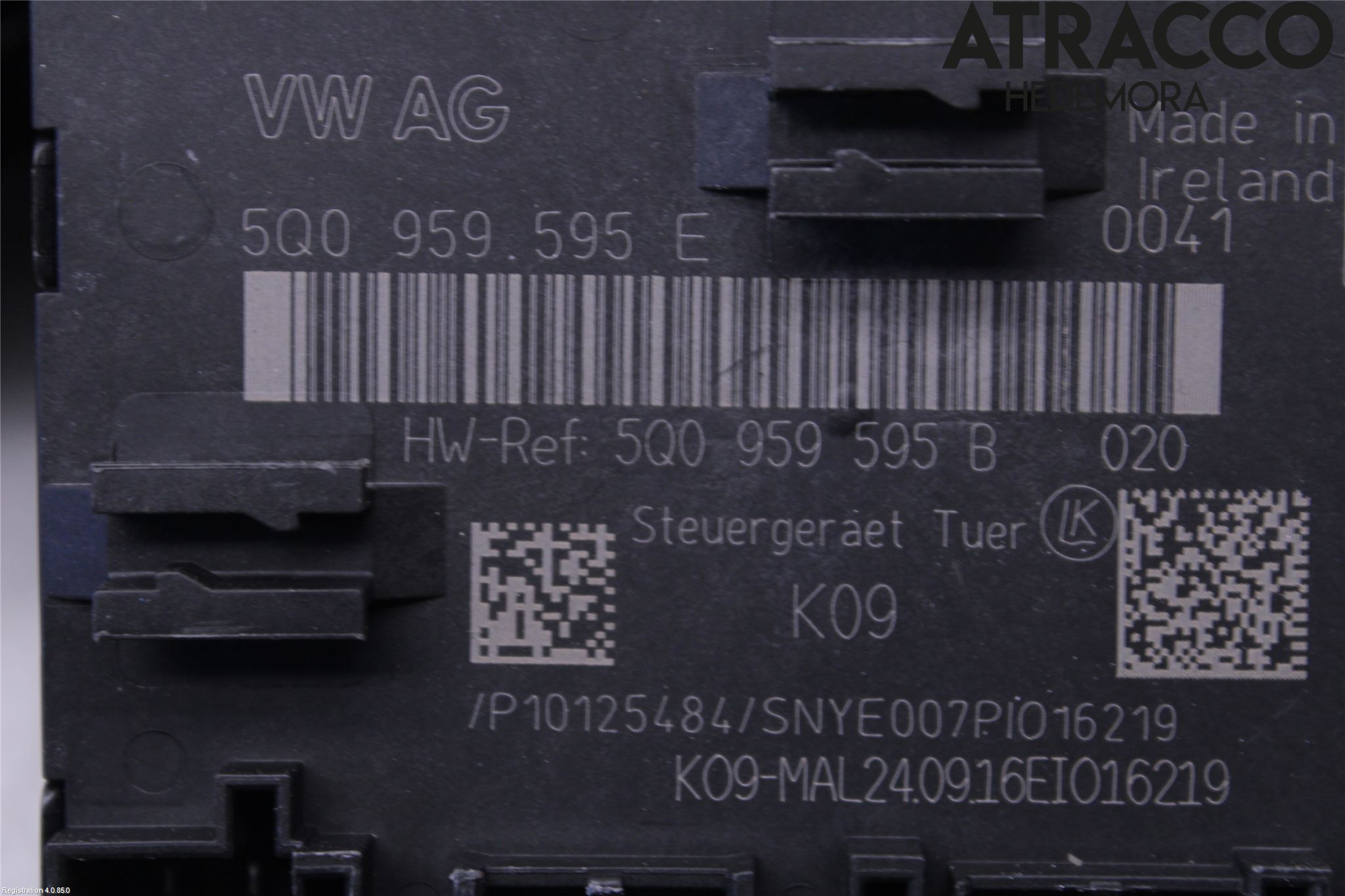 Audi A3/S3 8V 13-20 Styreenhet Dør