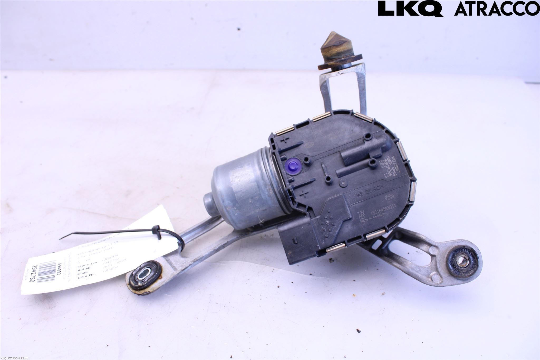 Kia CARENS III 13-19 Viskermotor Frontrute