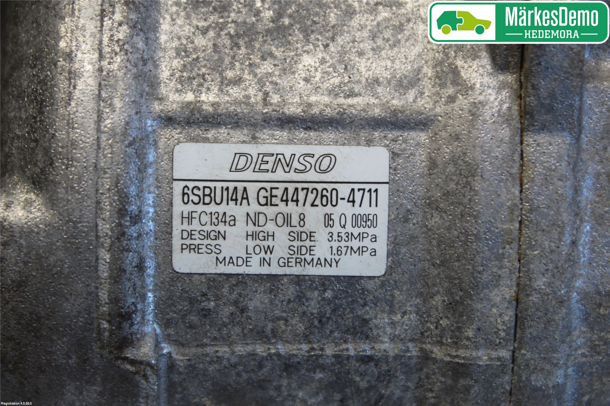 BMW 1 F20/F21 11-19 Varme Ac Kompressor