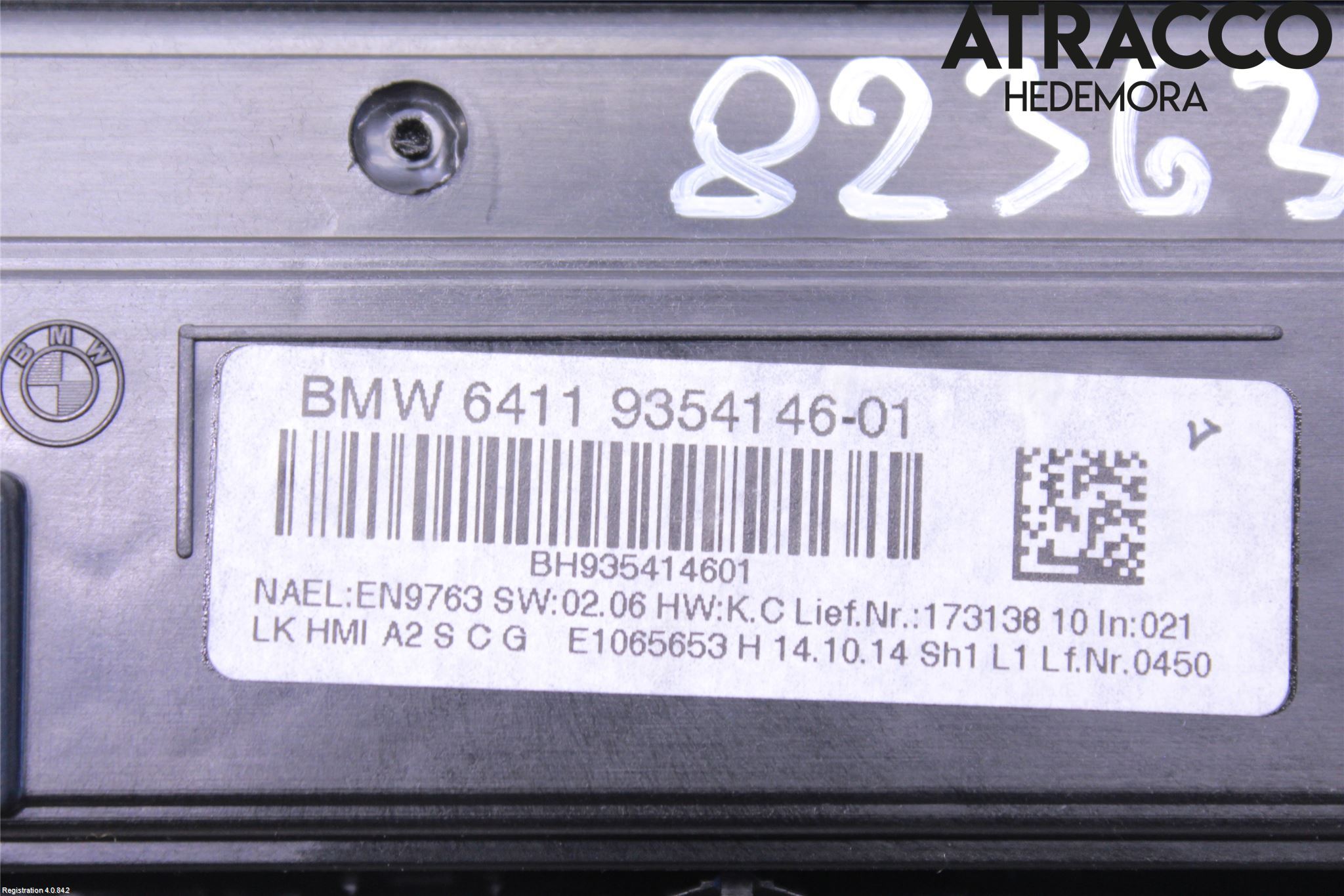 BMW 3 F30/F31/F80 12-19 Varme Ac Betjening-Display