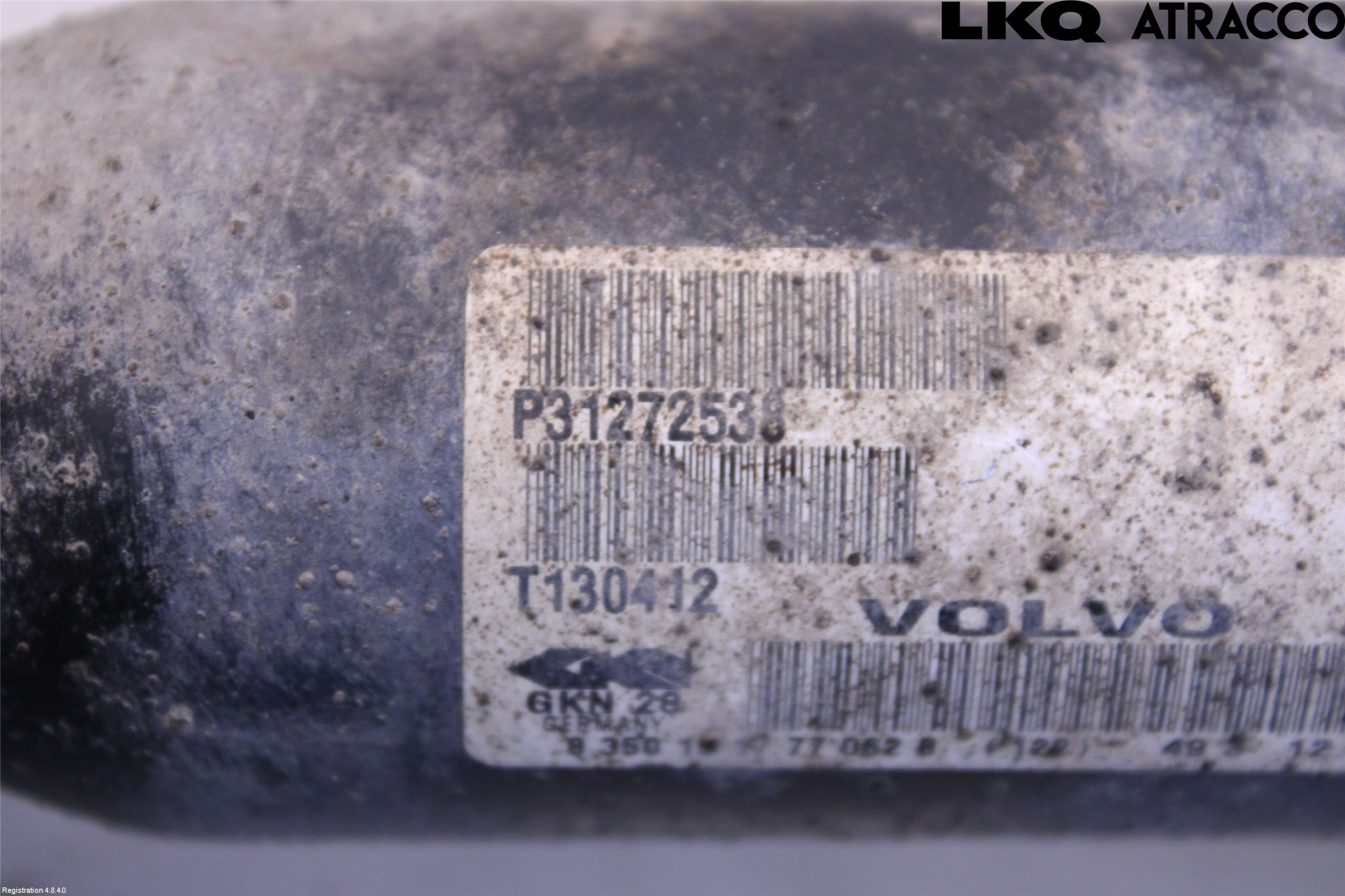 Volvo XC70 08-13 Drivaksel Foran Kompl Høyre
