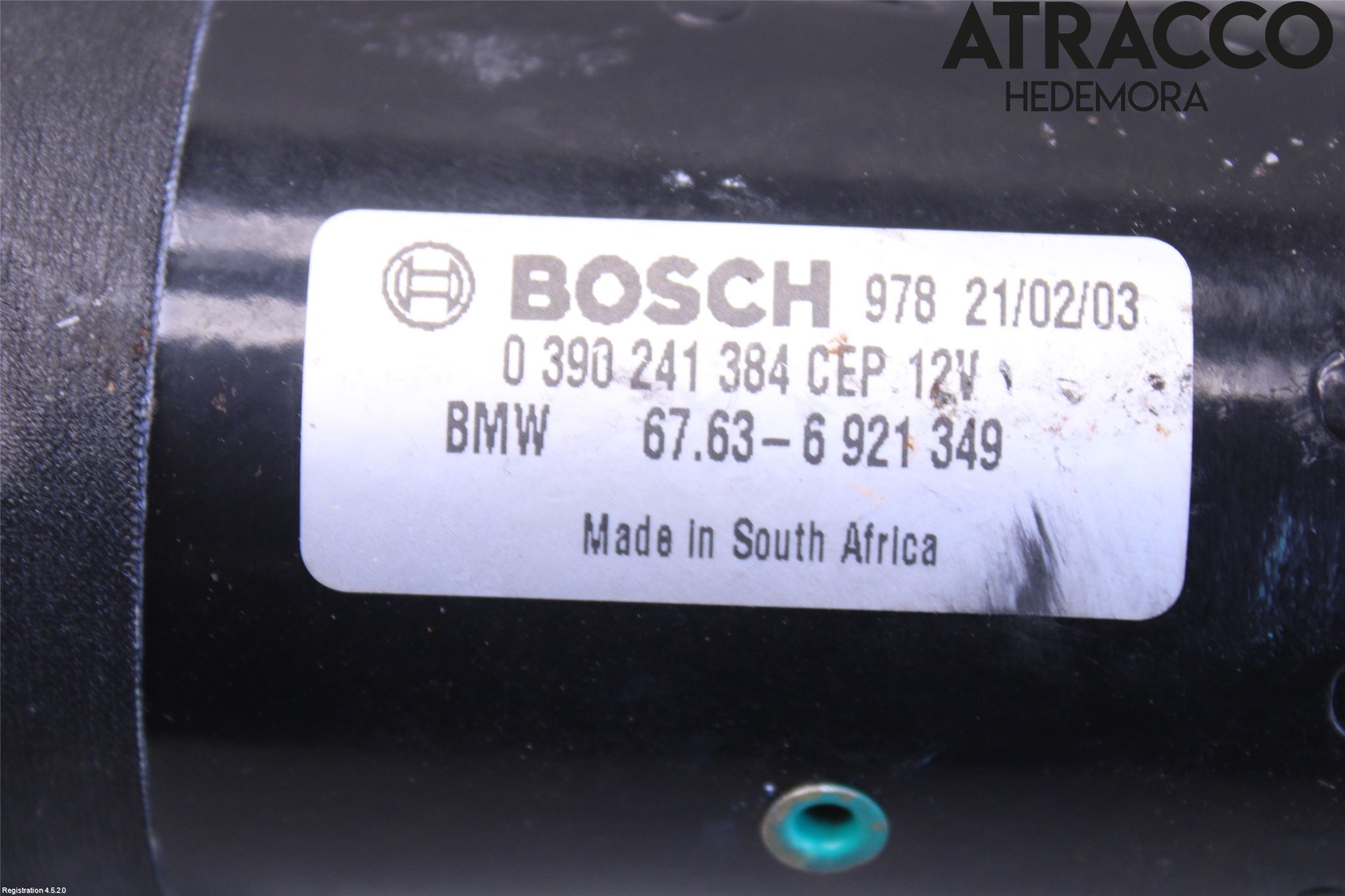 BMW 3 E46      98-05 Viskermotor Frontrute