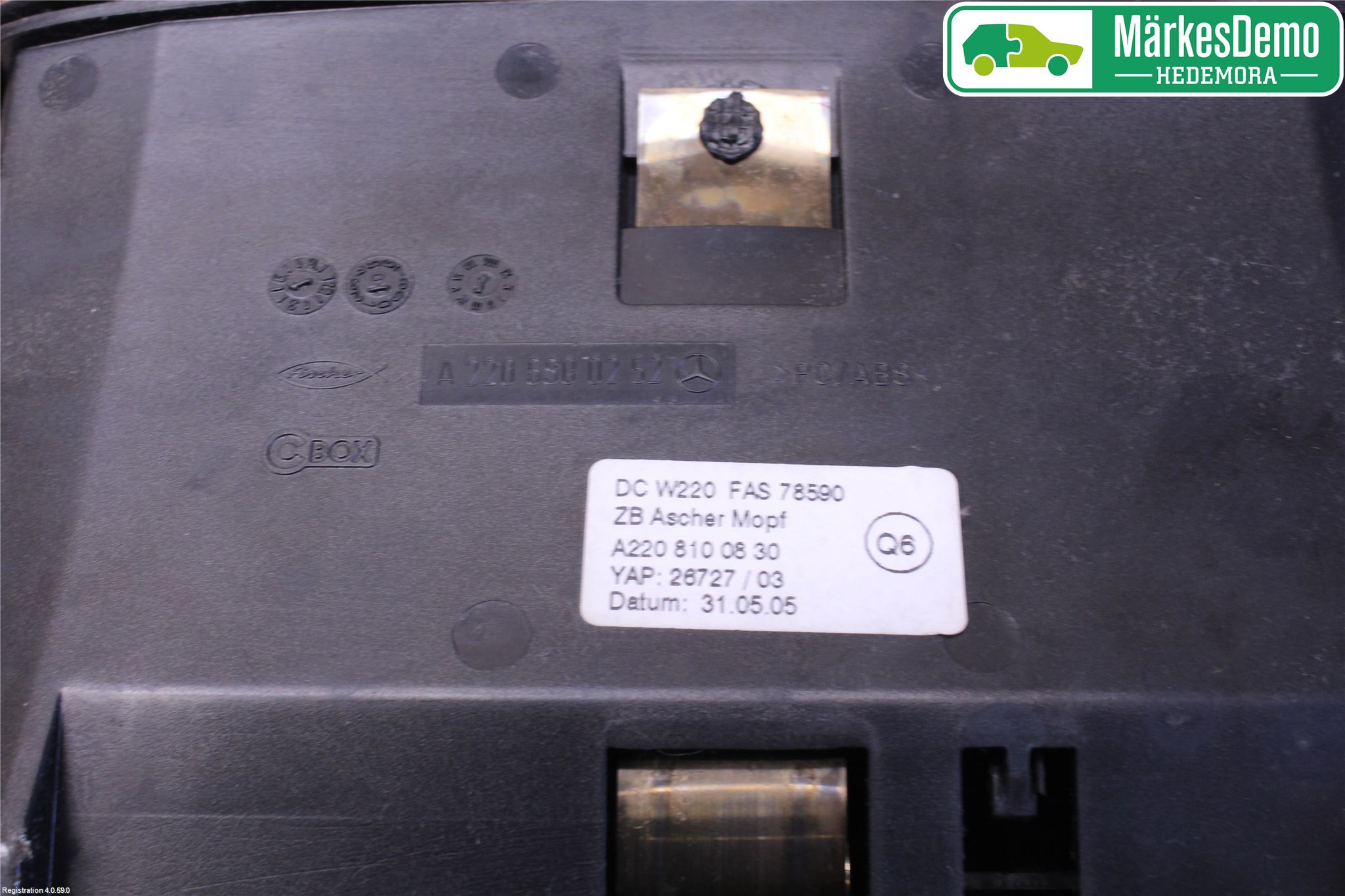 Mercedes-Benz MB S-KLASS (W220)  99-05 Innr Askebeger