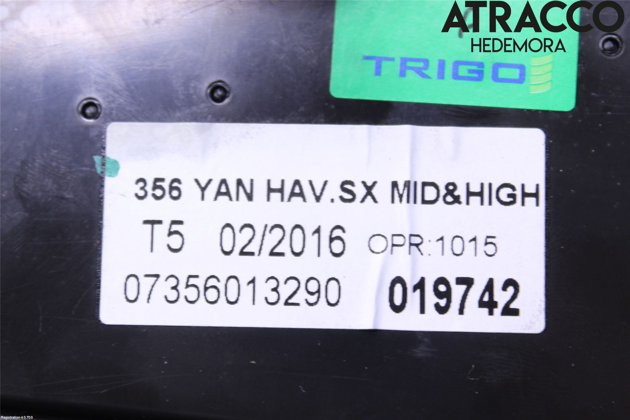 Fiat TIPO/CROSS 16- Dashbord Kanal - Dyse