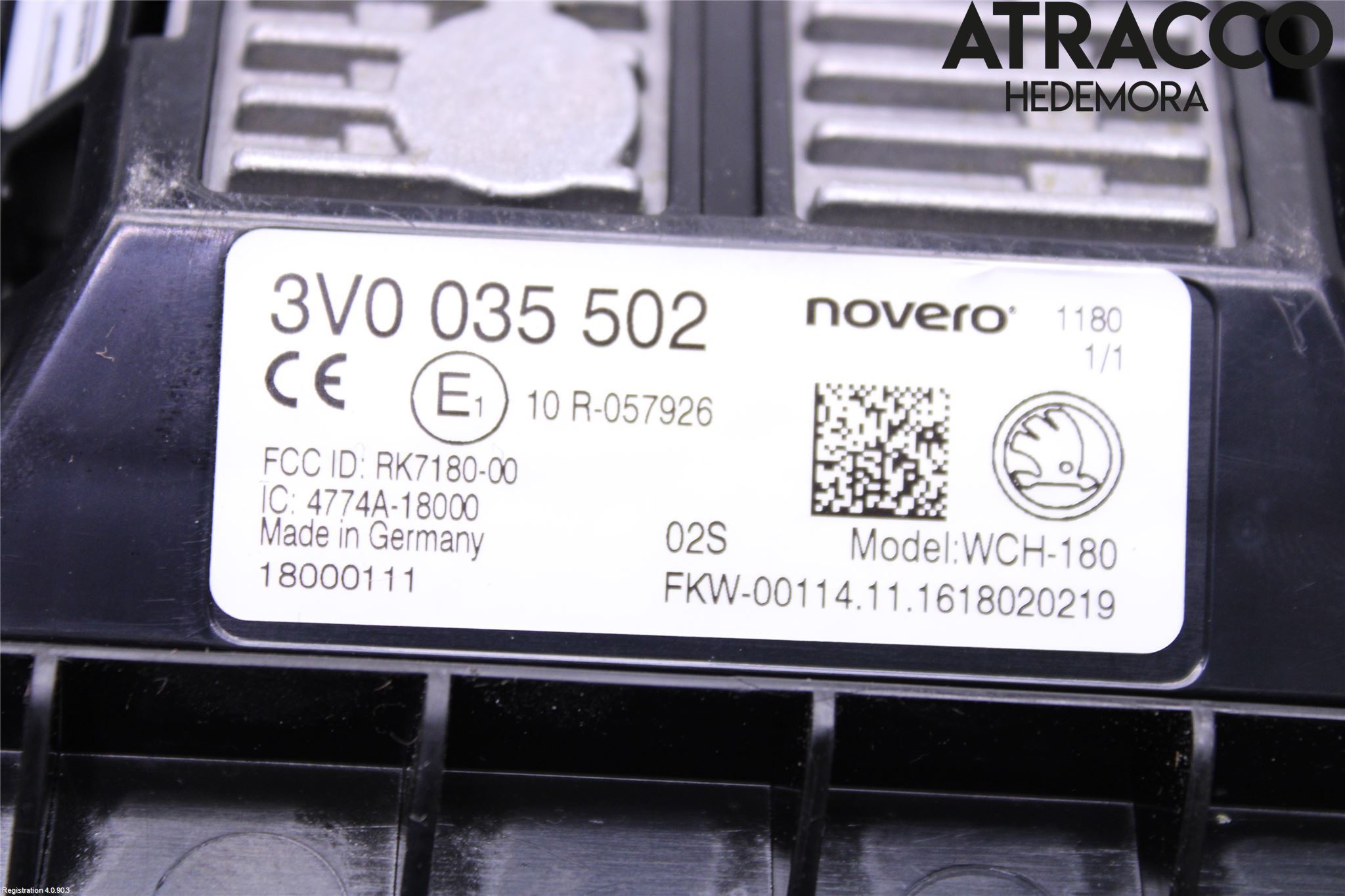 Skoda OCTAVIA (5E) 13-20 Innr Oppbevaringsrom