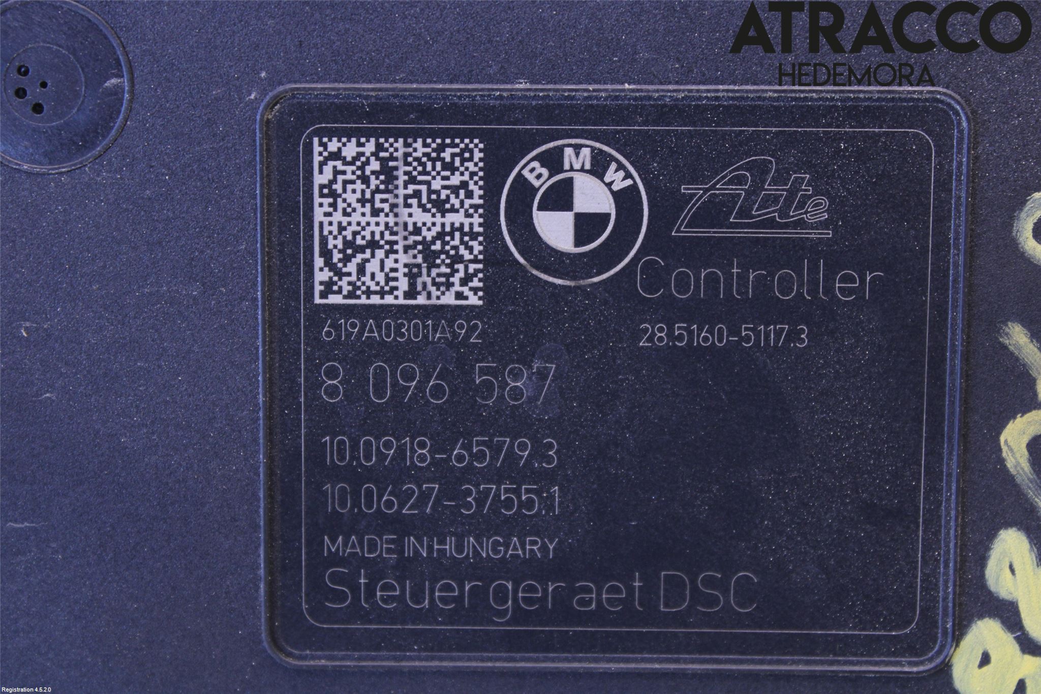 BMW 2 F22/F23/F87 Coupé/Cab 13-21 Abs Hydraulikkaggregat