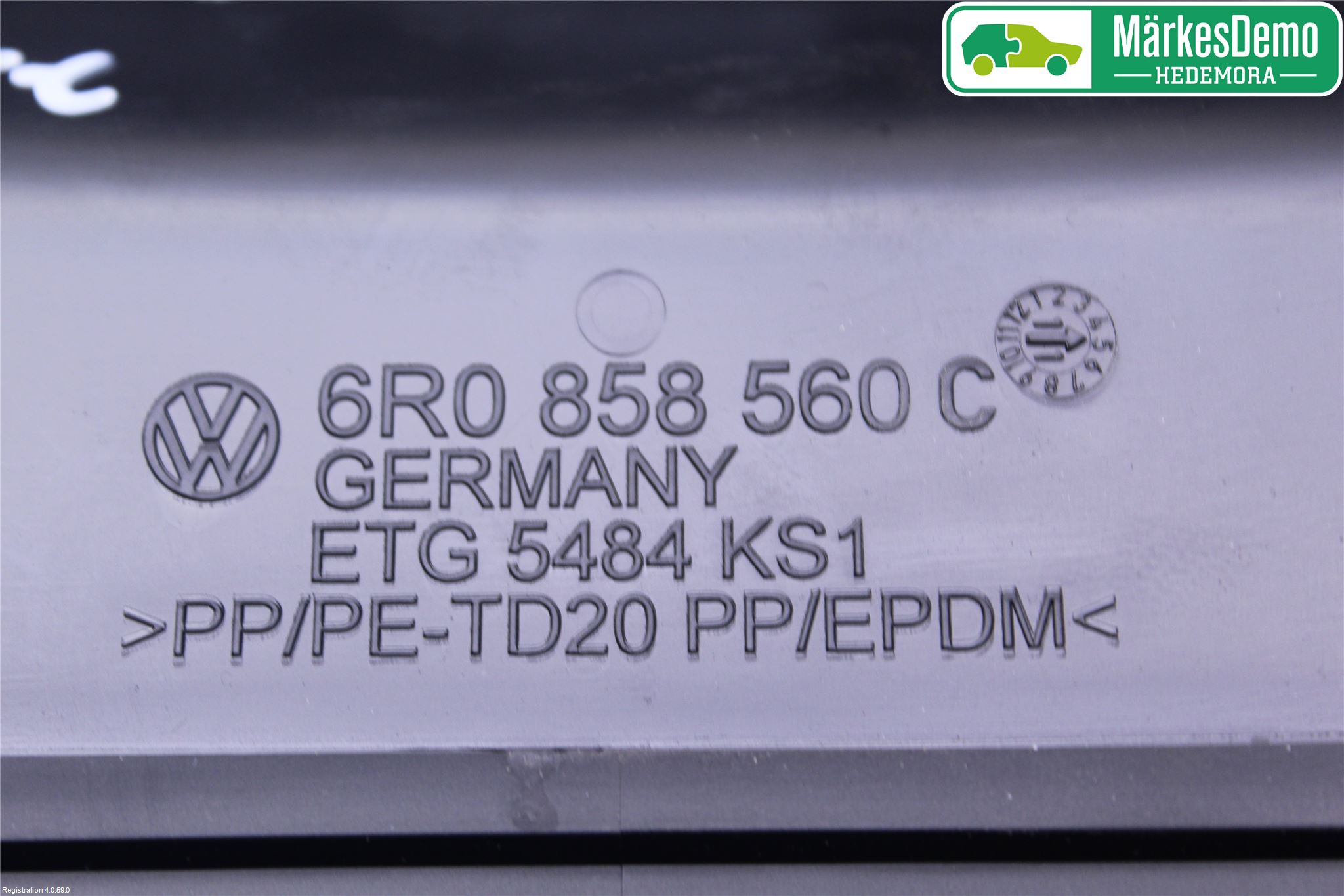 Volkswagen VW POLO 10-17 Rattdeksel - Deksler