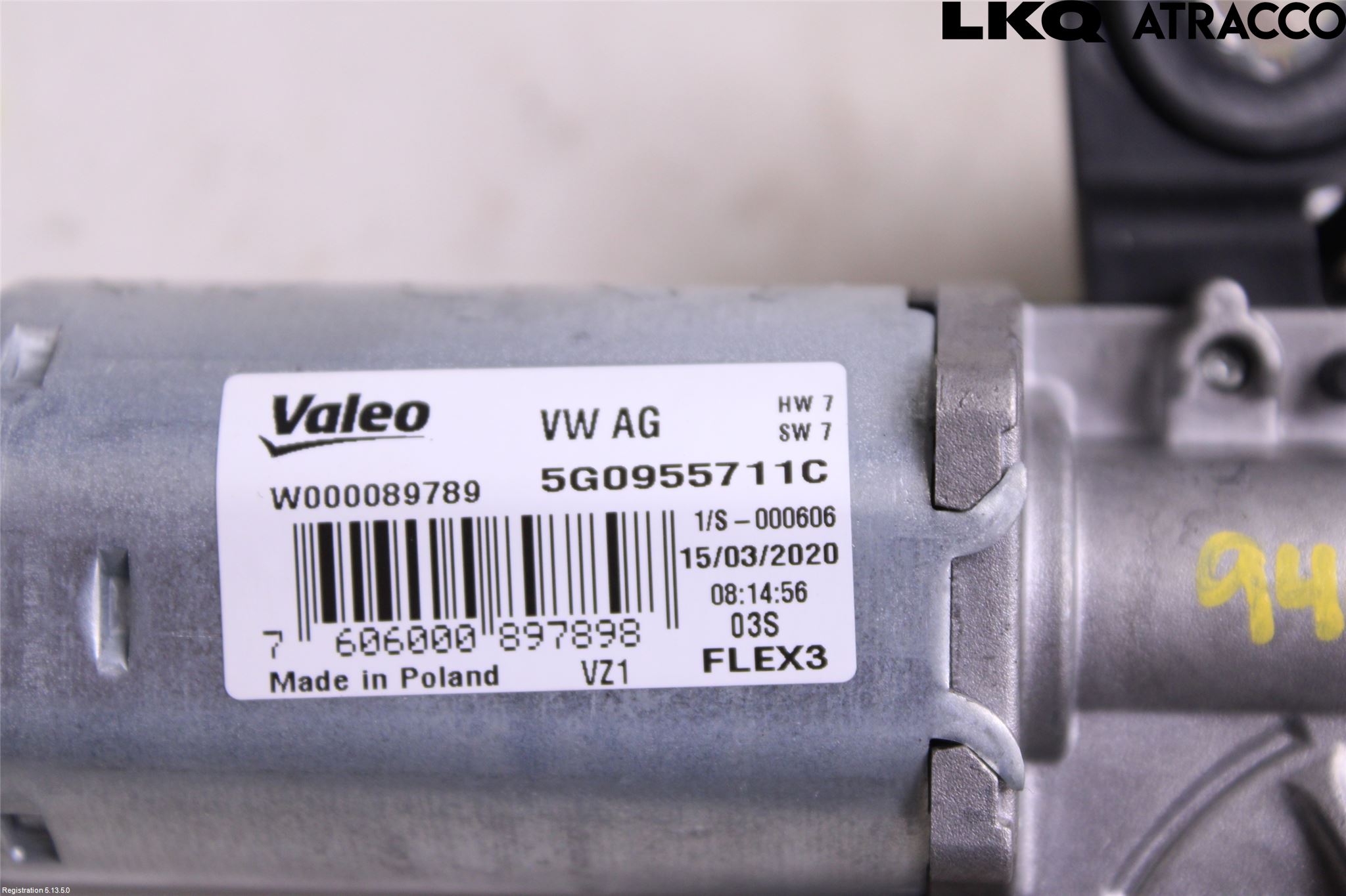 Volkswagen VW POLO VI 18->> Viskermotor Bakluke