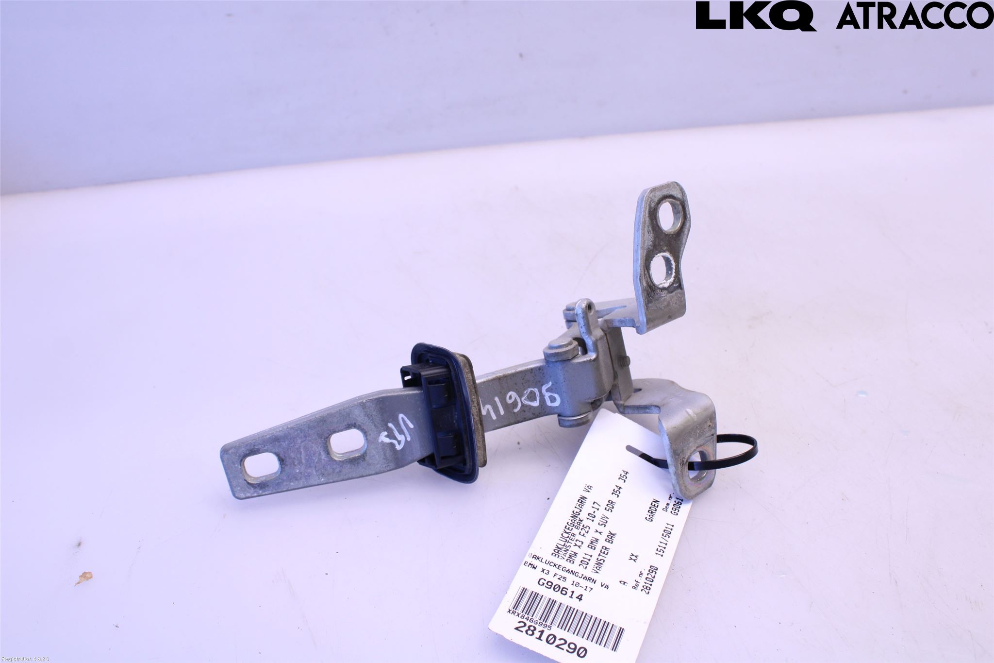 BMW X3 F25 10-17 Bakluke Hengsel Venstre