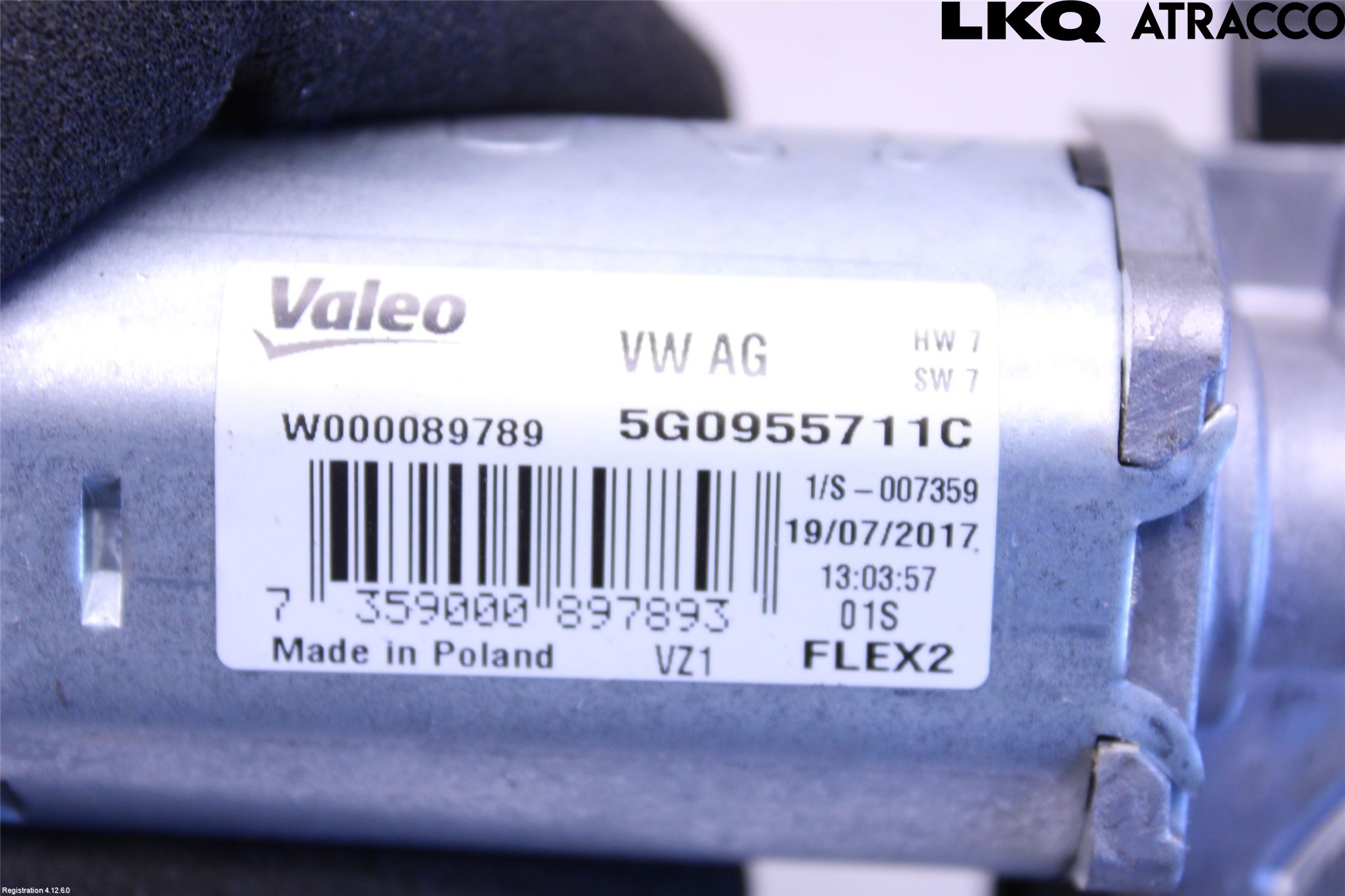 Volkswagen VW TOURAN 16- Viskermotor Bakluke