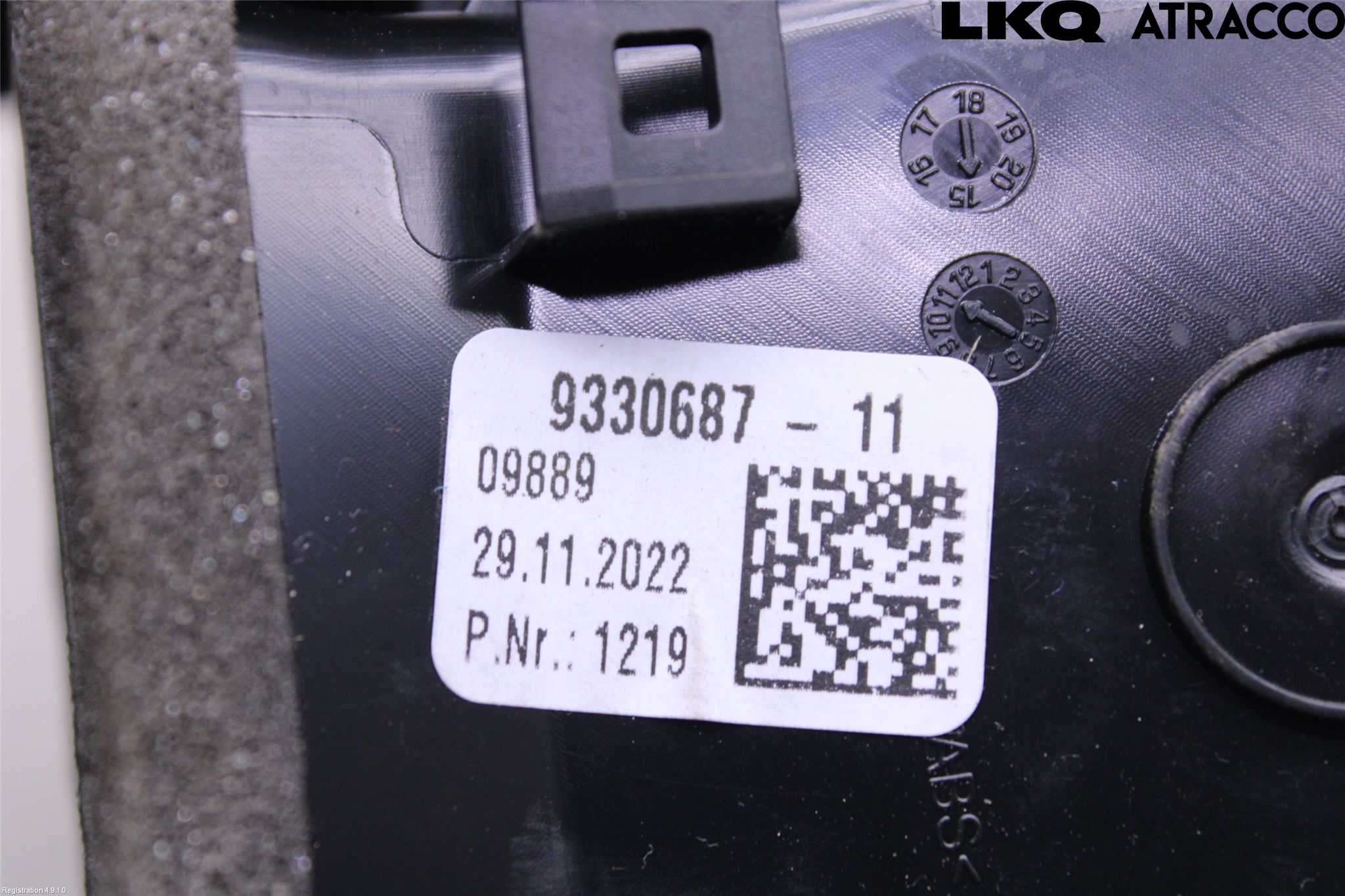 BMW 5 G30/G31/F90 17-23 Dashbord Kanal - Dyse