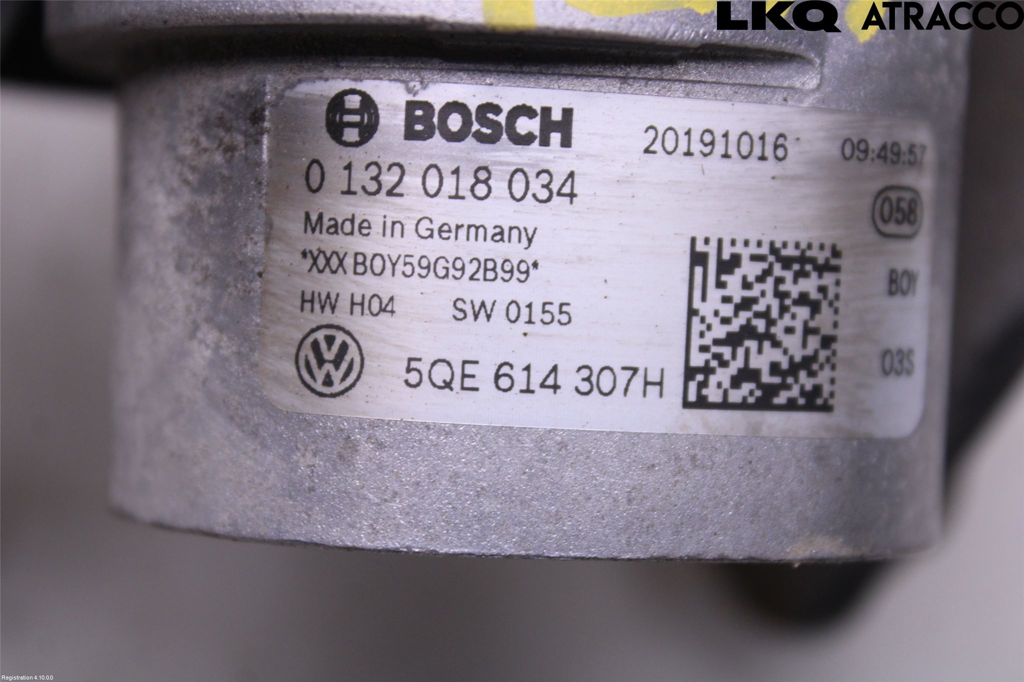 Volkswagen VW GOLF / E-GOLF VII 13-20 Brems Tryckakkumulator