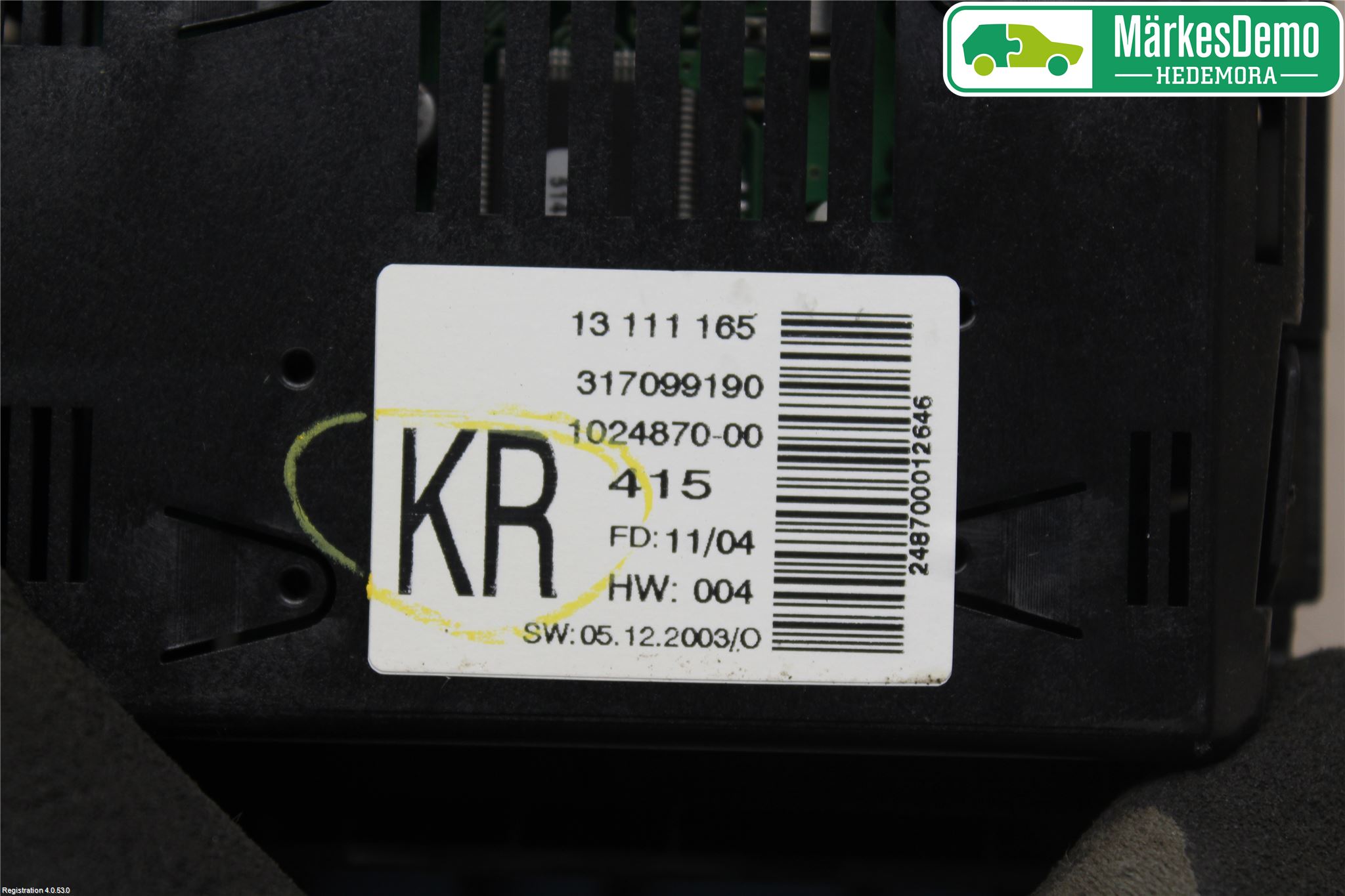 Opel ASTRA H 04-12 Kjørecomputer