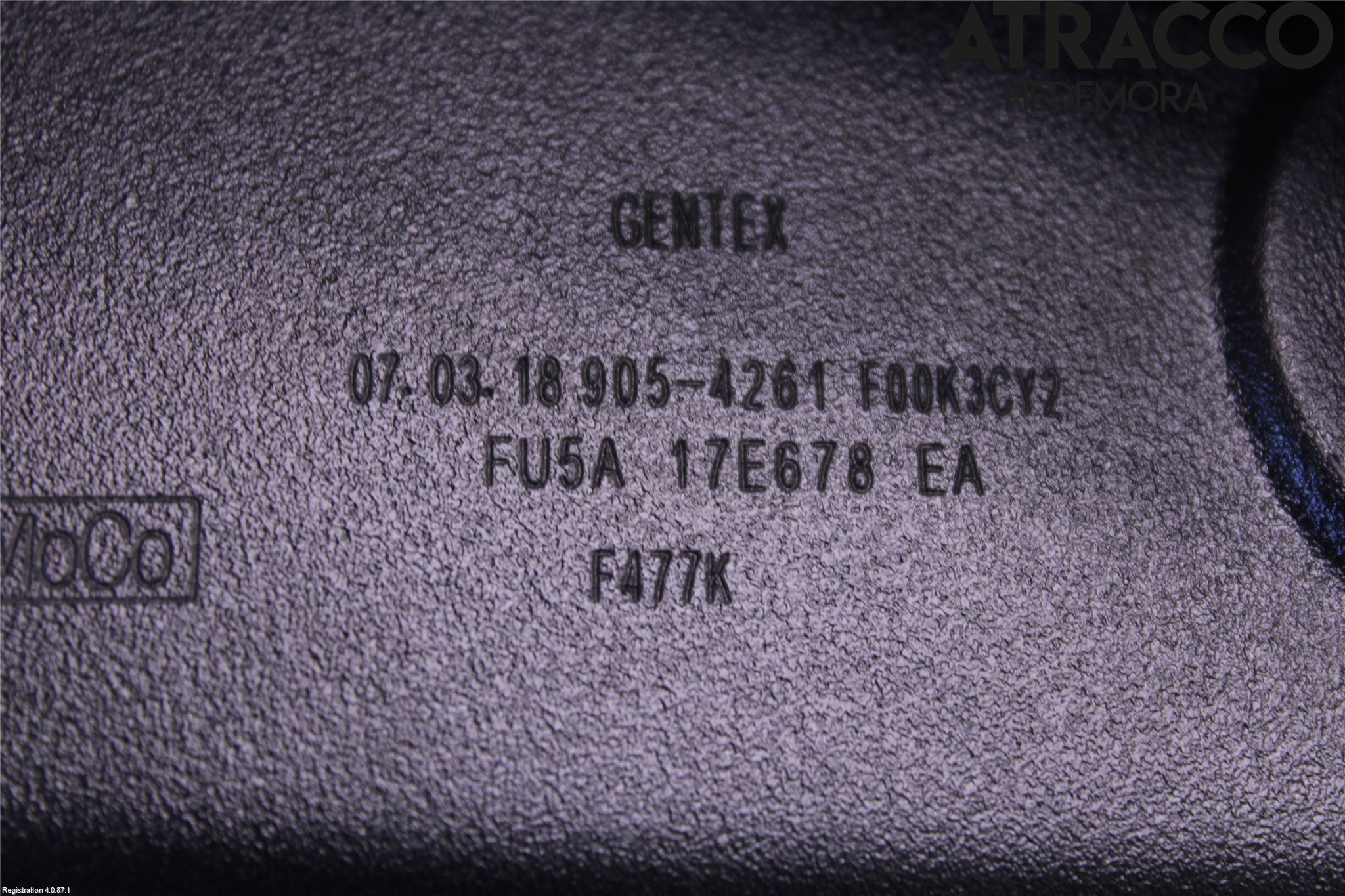 Ford FIESTA (VII) 18-23 Speil Innvendig El