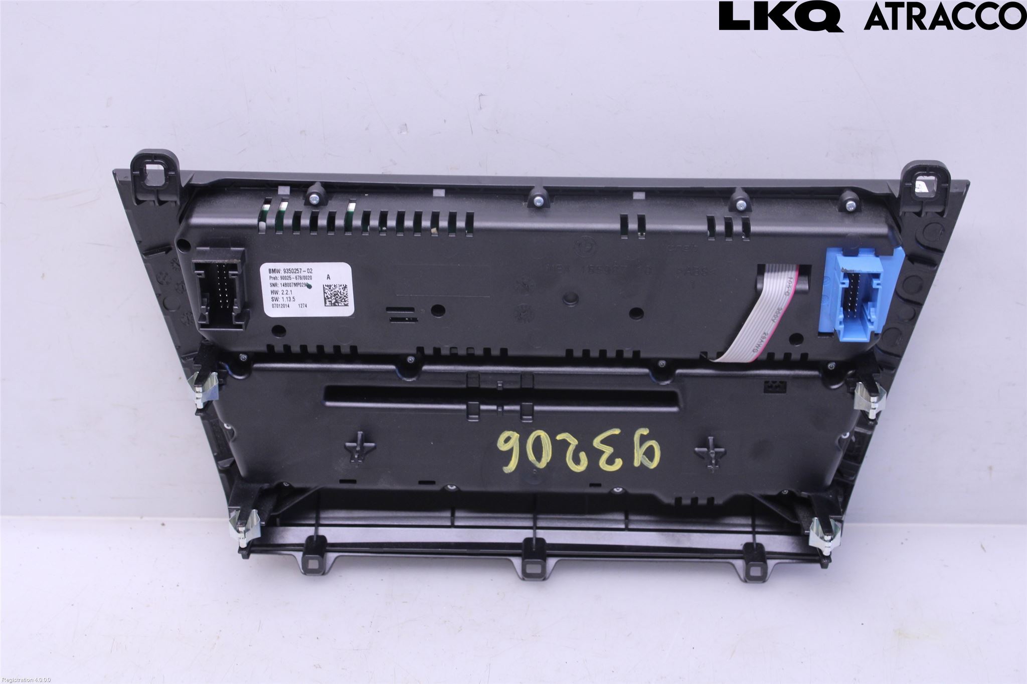 BMW X5 F15 13-18 Varme Ac Betjening-Display