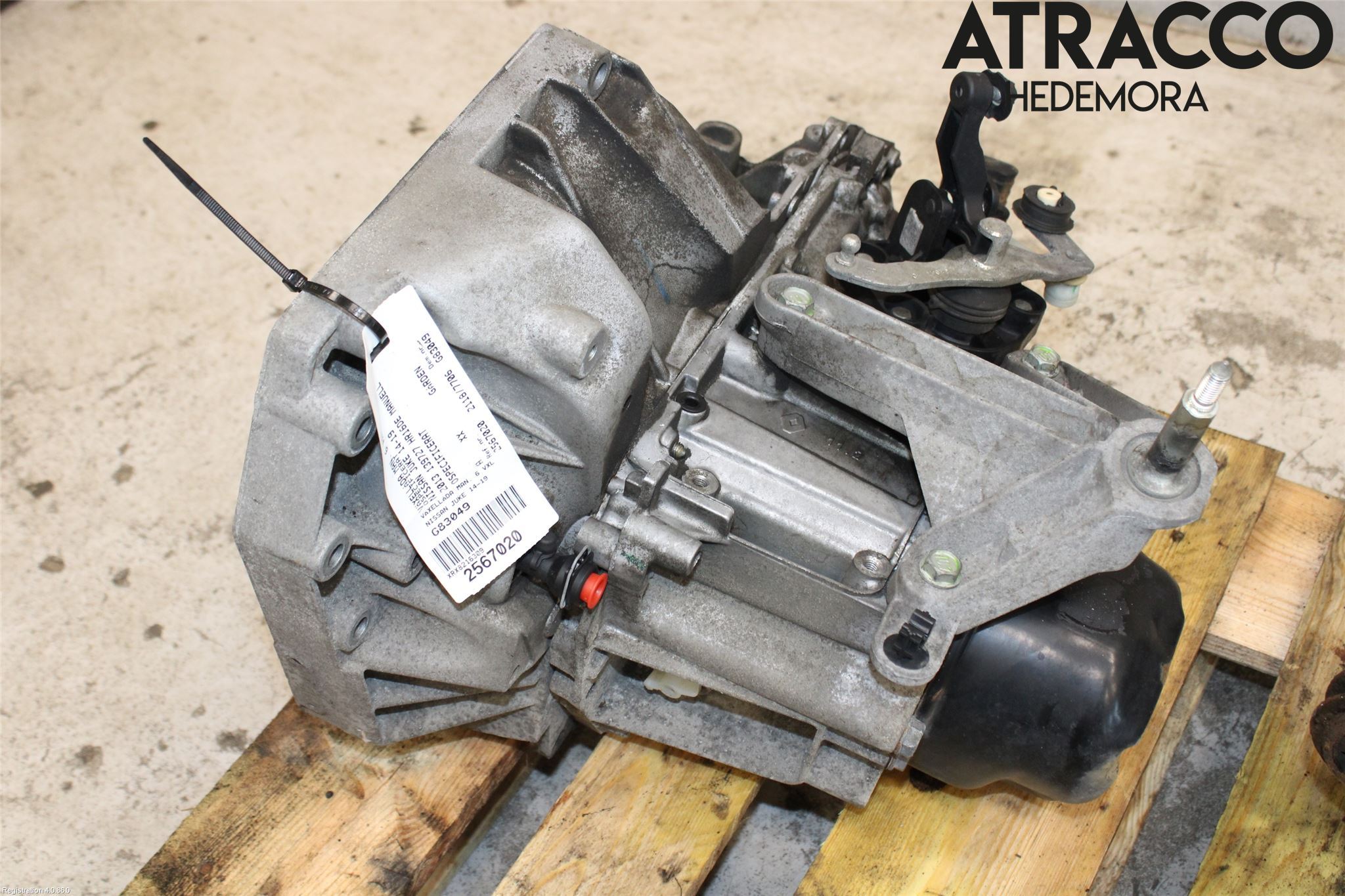 Nissan JUKE 14-19 Gearkasse 6 Trinn