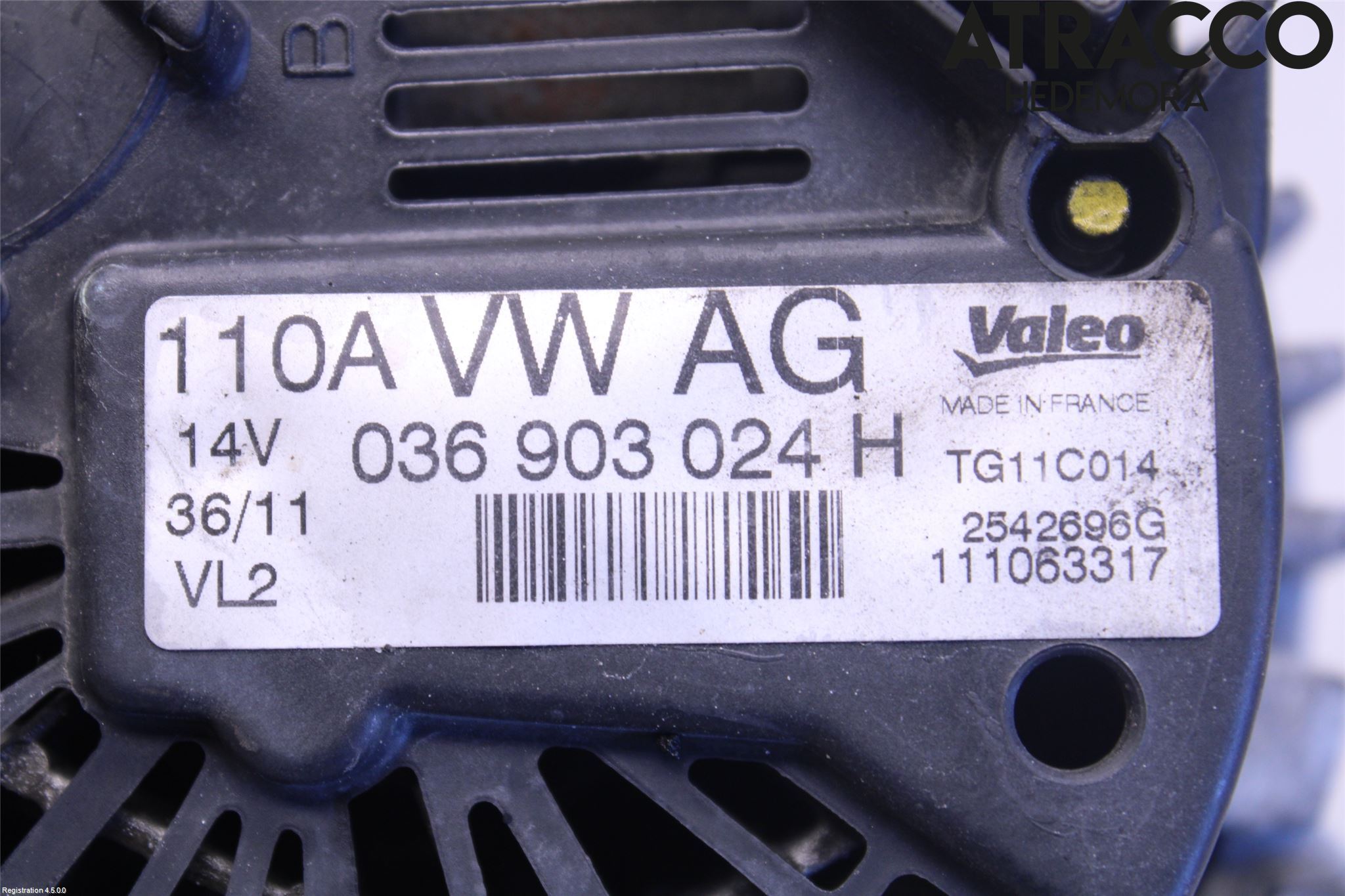 Volkswagen VW POLO 10-17 Dynamo