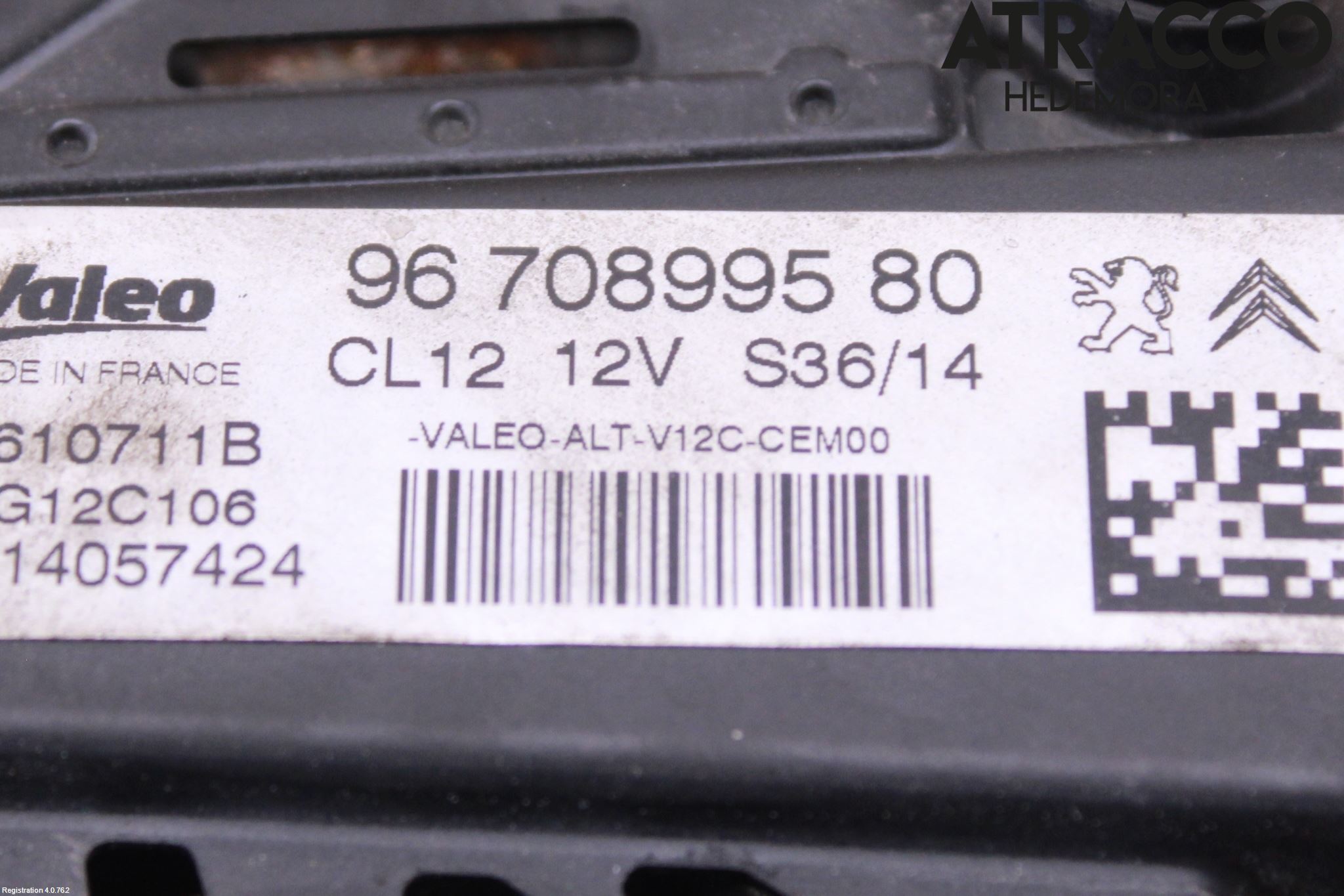Peugeot 208 12-15 Dynamo