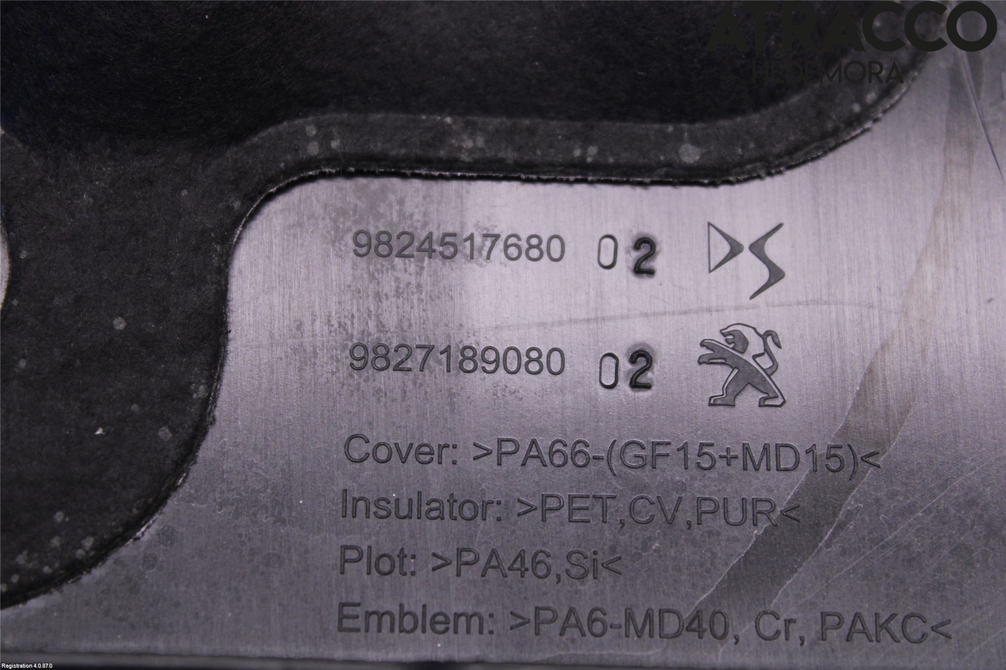 Peugeot 2008/E-2008 20- Motor Deksel Over Motor