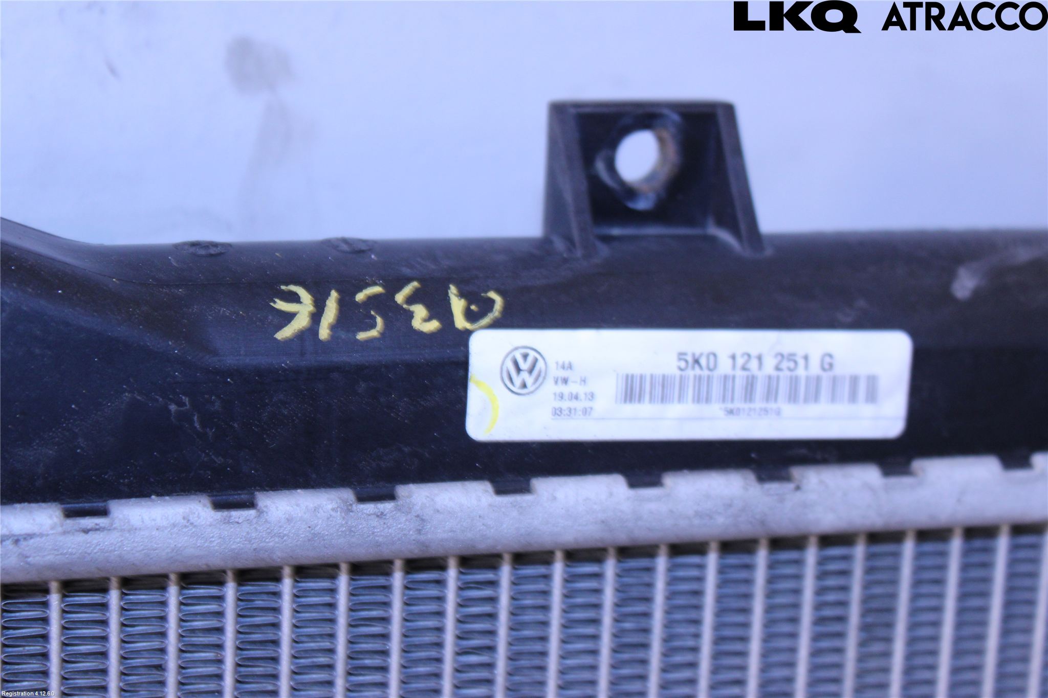 Volkswagen VW TOURAN 10-15 Radiator Manuell