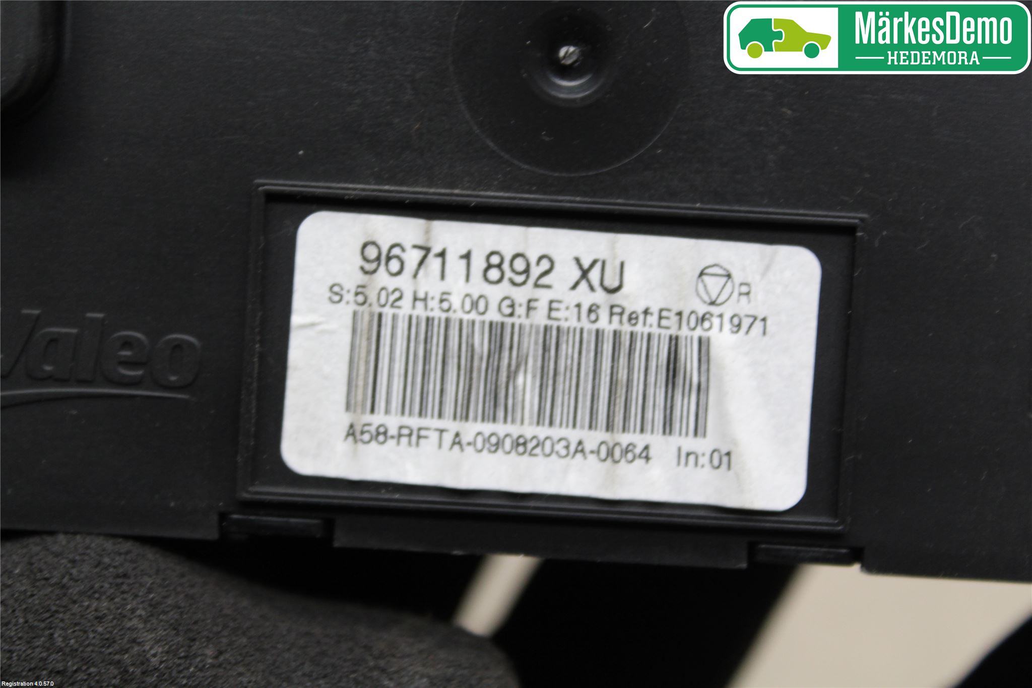 Citroen C3 PICASSO Varme Ac Betjening-Display