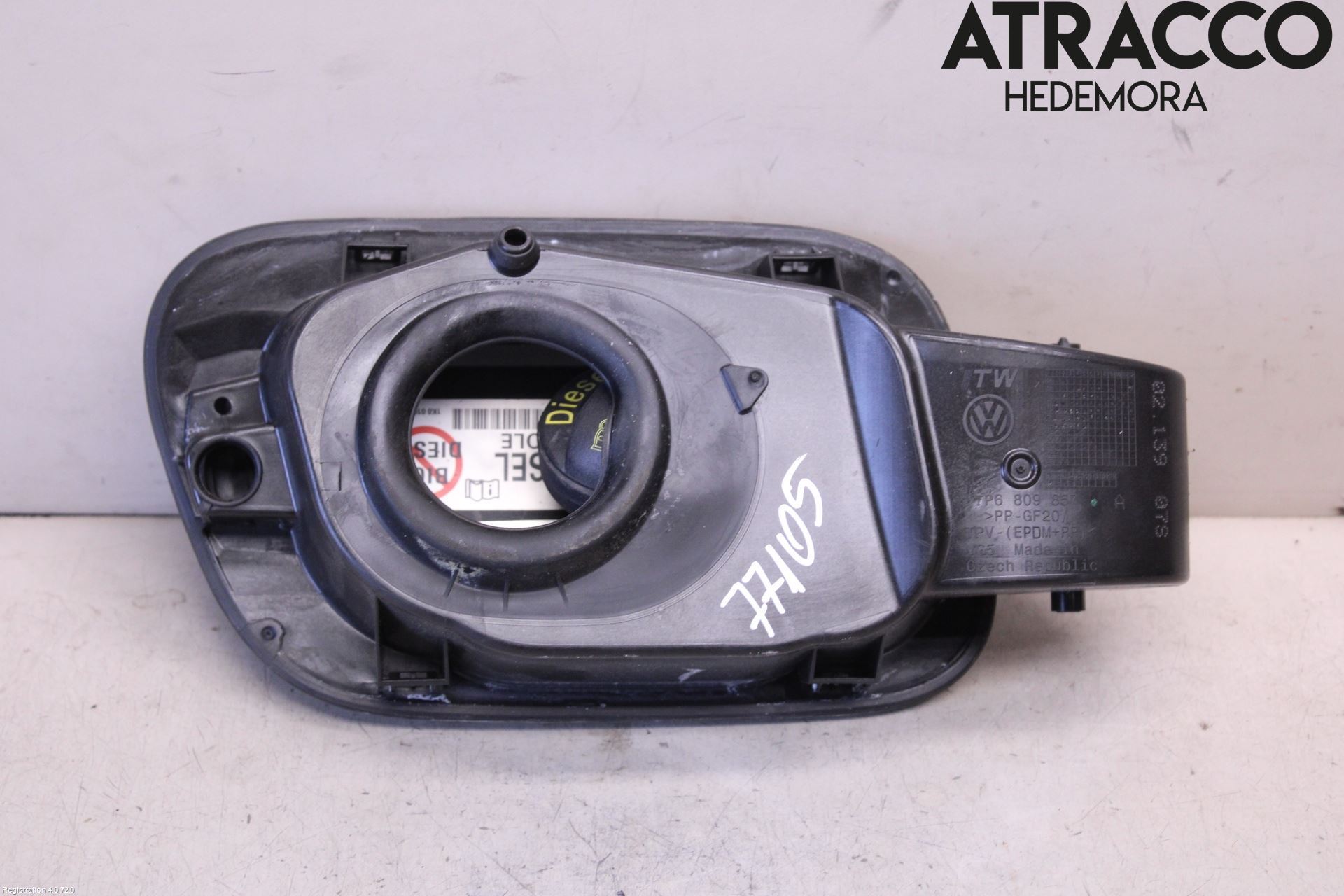 Volkswagen VW TOUAREG 7P 11-18 Drivstoff Tankluke