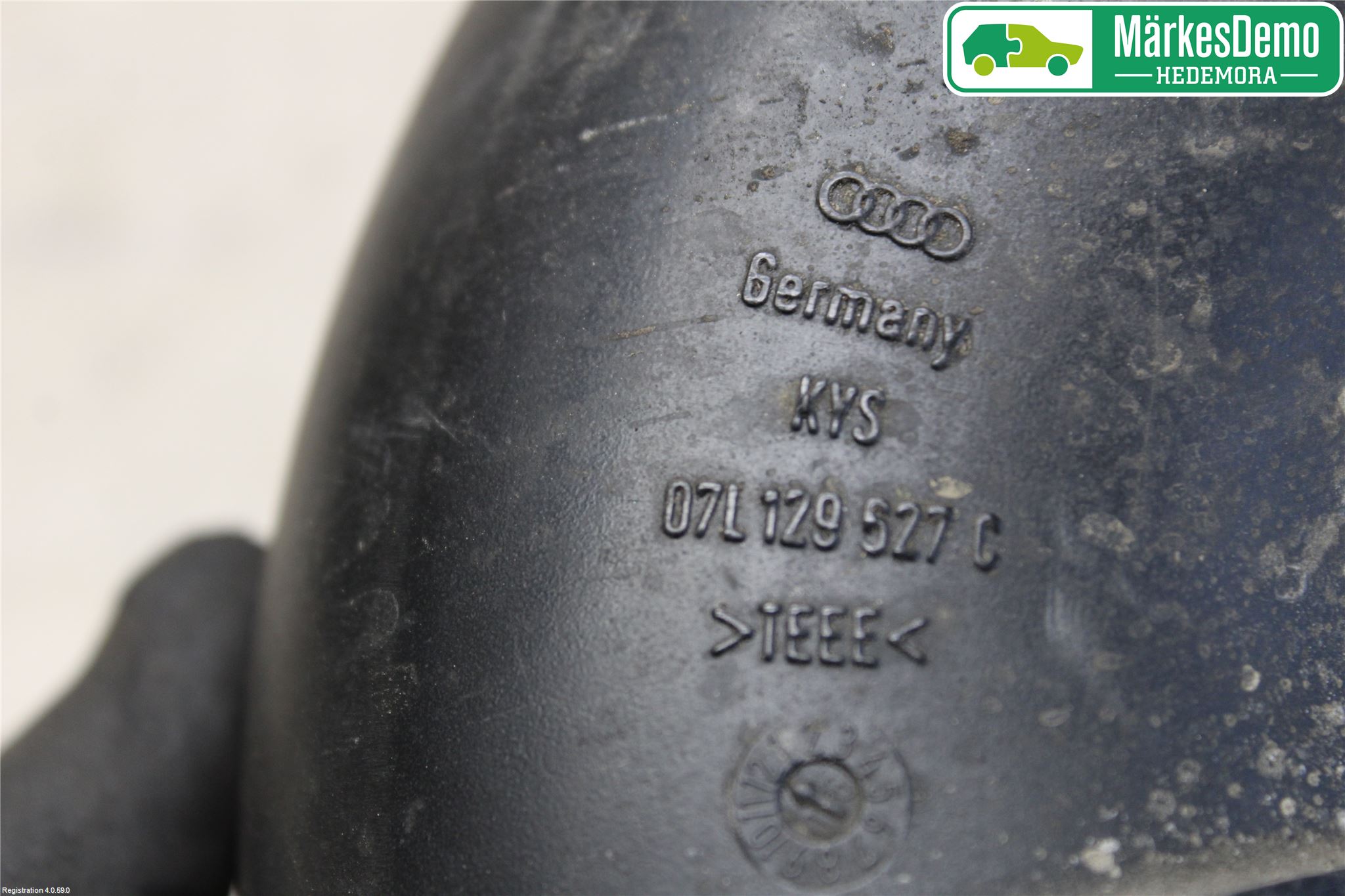 Audi A6/S6     05-11 Inns Gummibelg - Slange