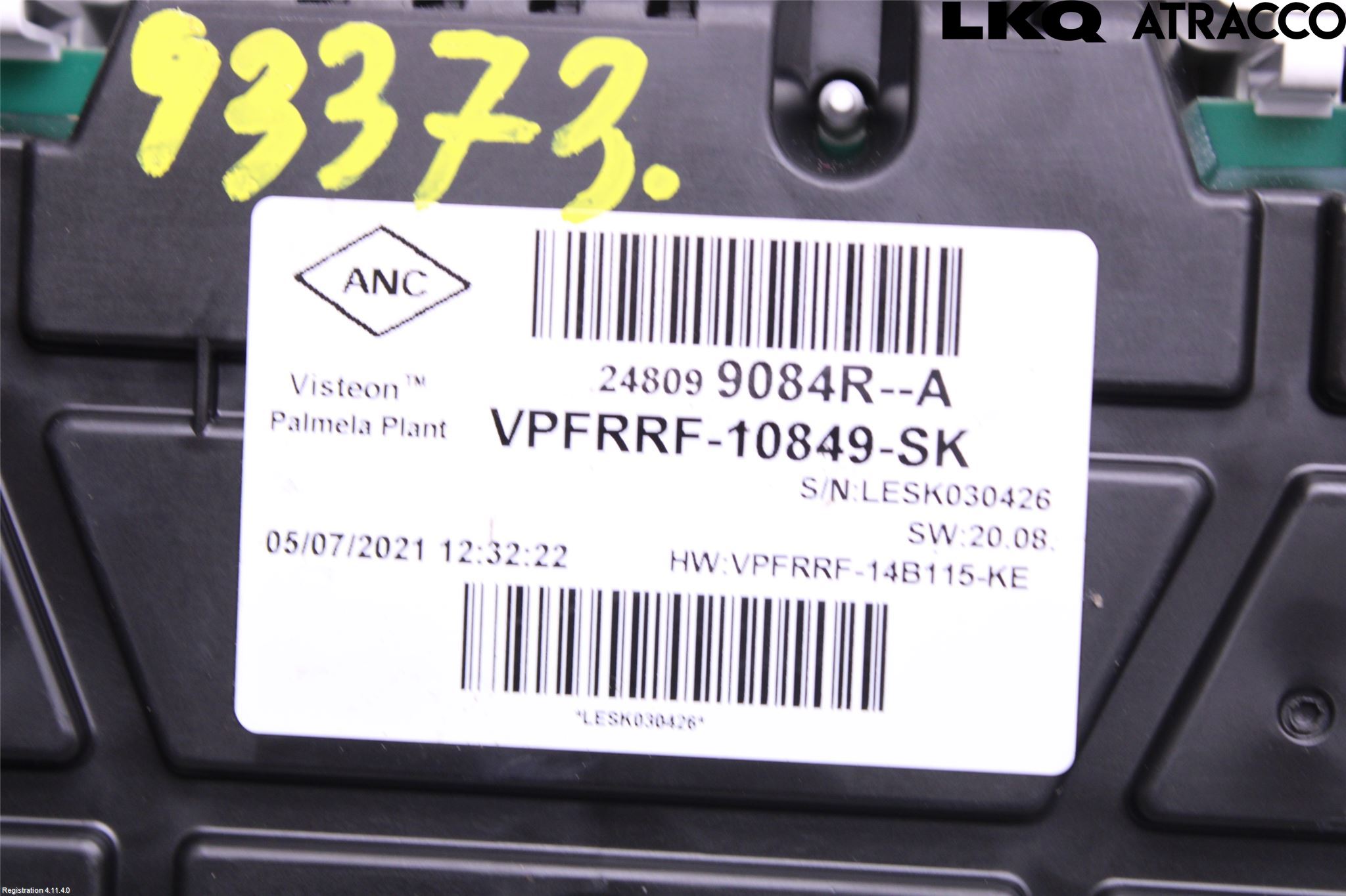 Nissan NV300 16-22 Instr Kombinert