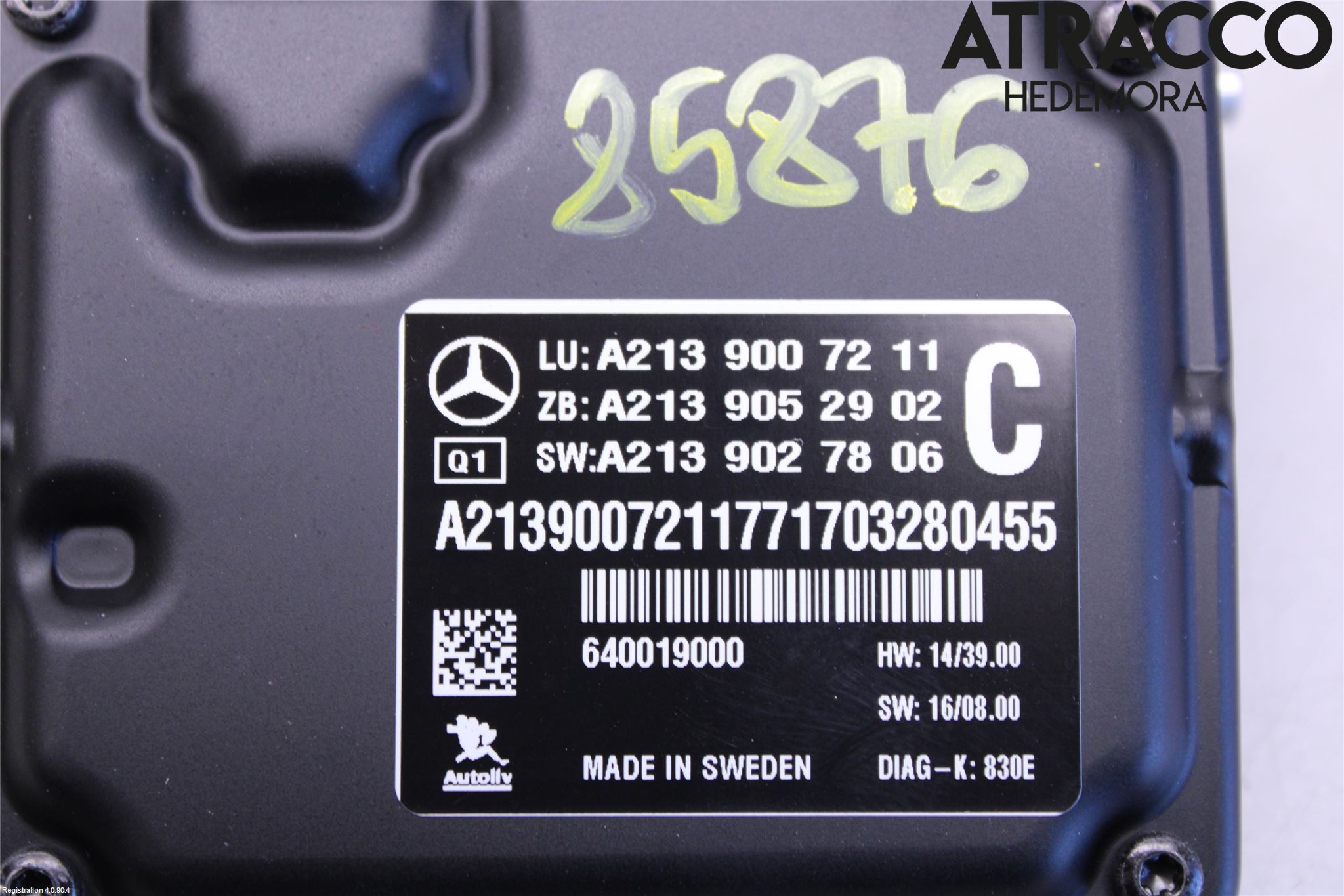 Mercedes-Benz MB E-KLASS (W213) 16-23 Parkeringshjelp Kamera